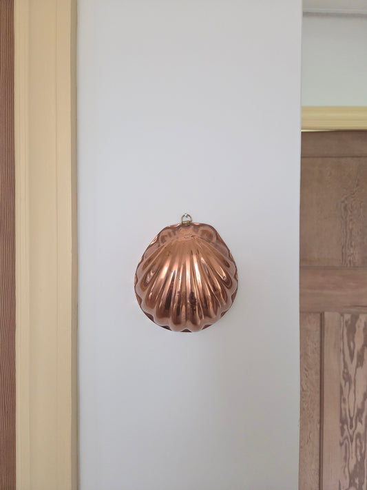 Vintage Copper Shell Mould