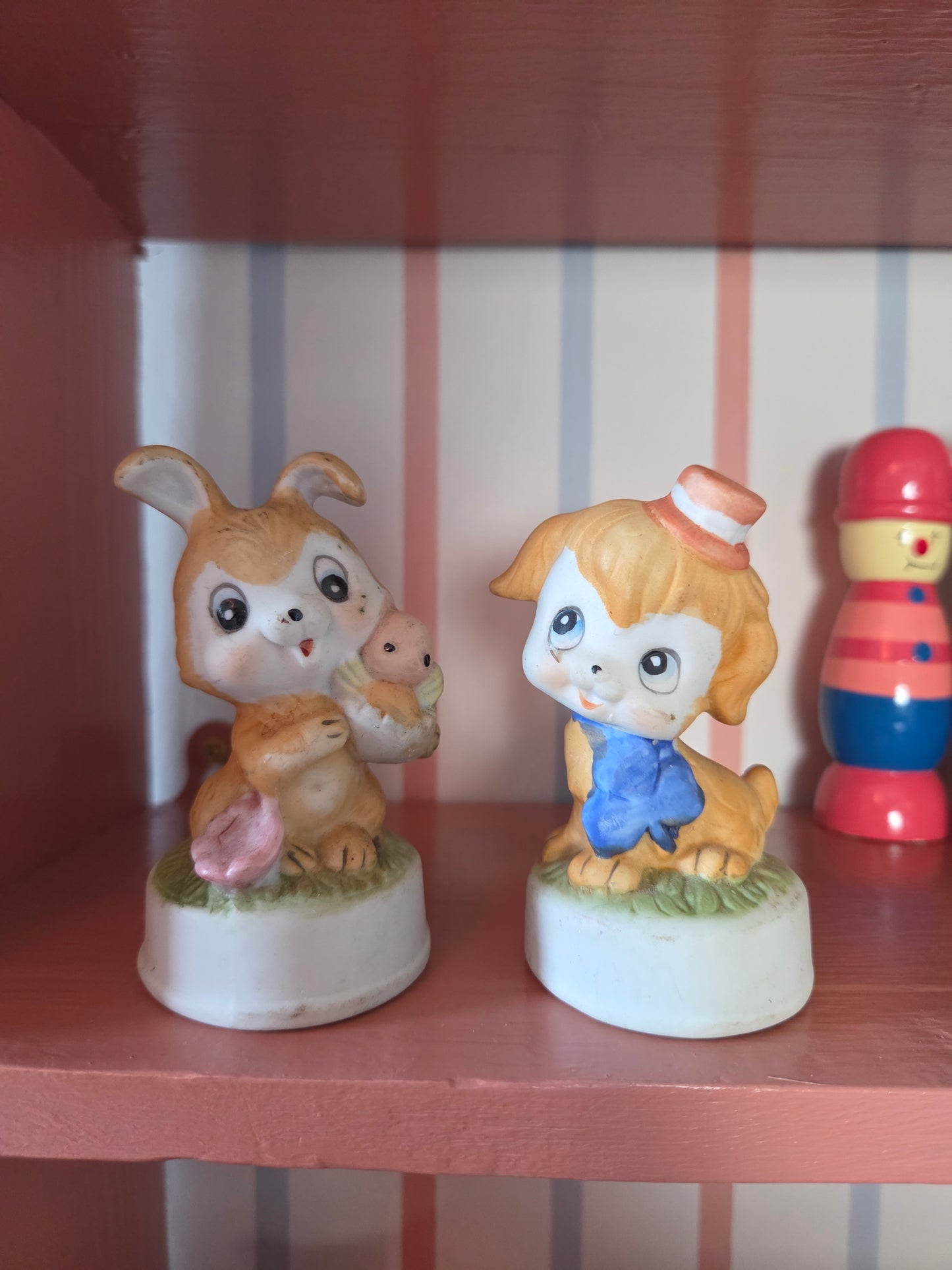 Ceramic Bunny with Baby