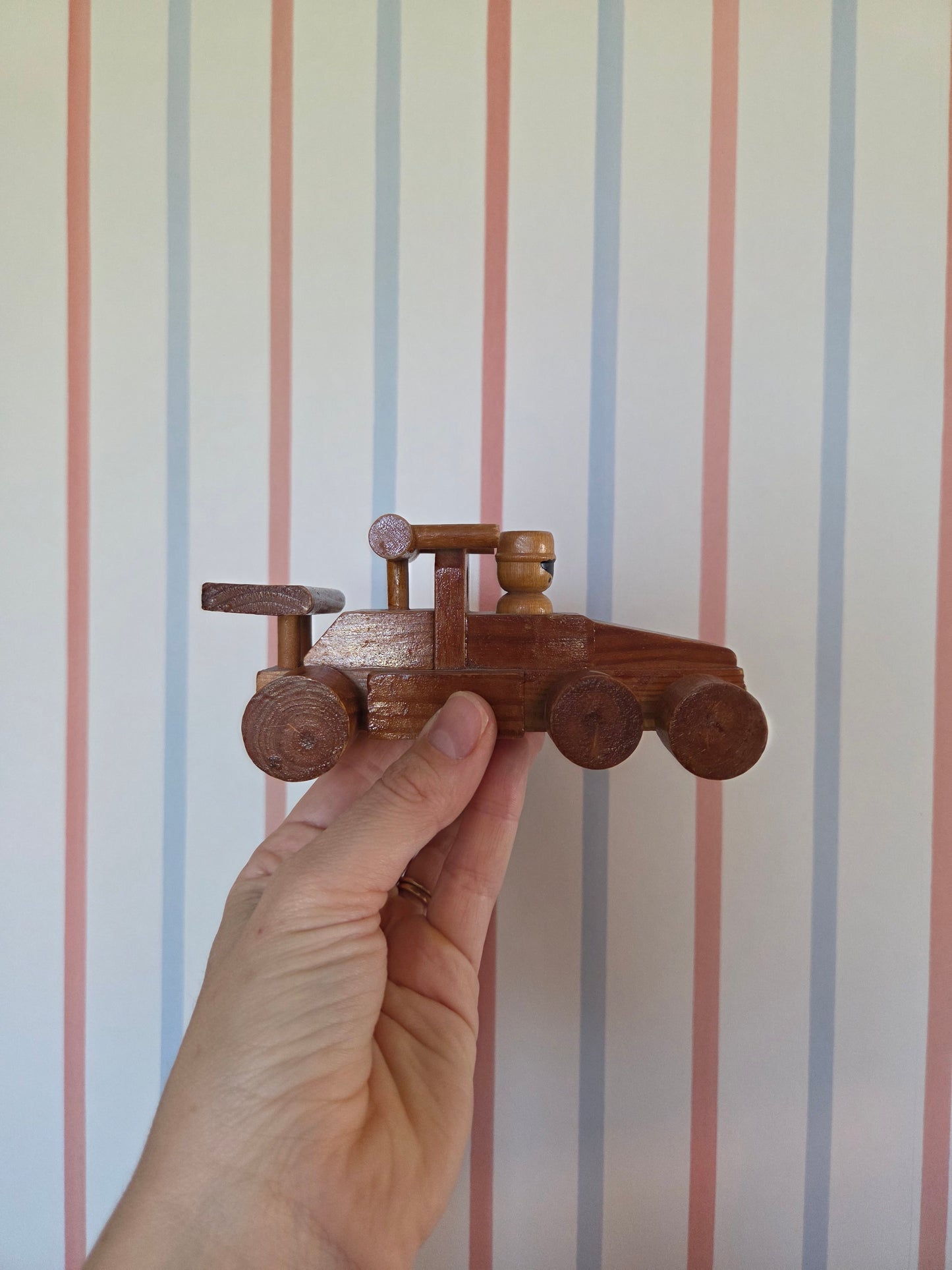 Vintage Wooden Car