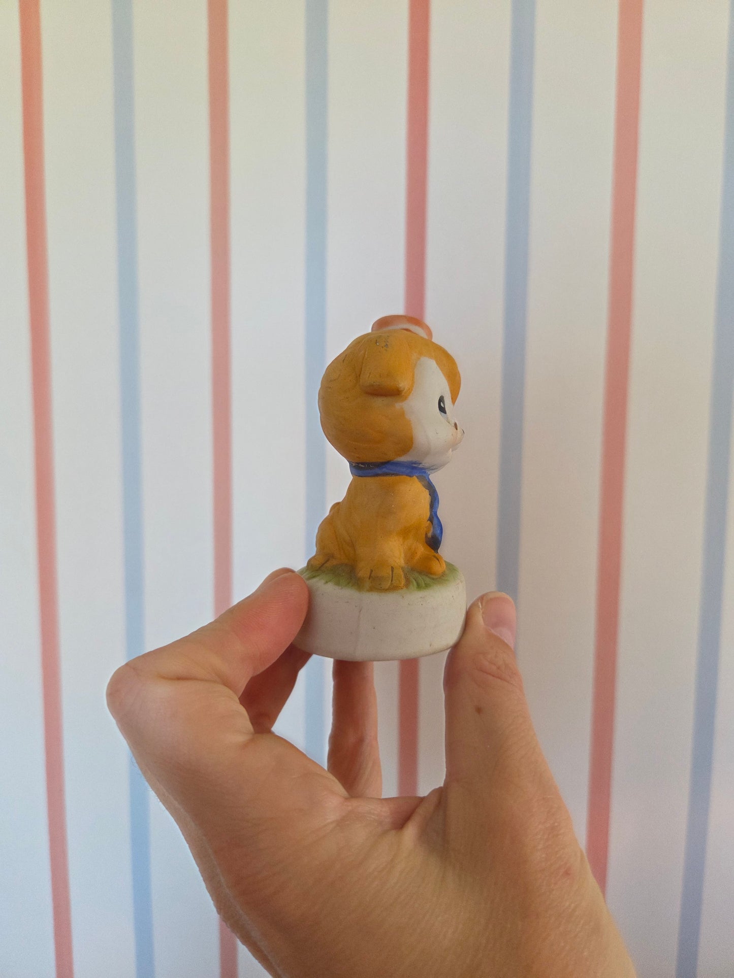 Ceramic Dog with Hat