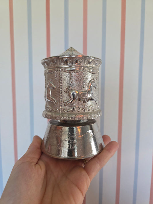 Clockwork Carousel Piggy Bank