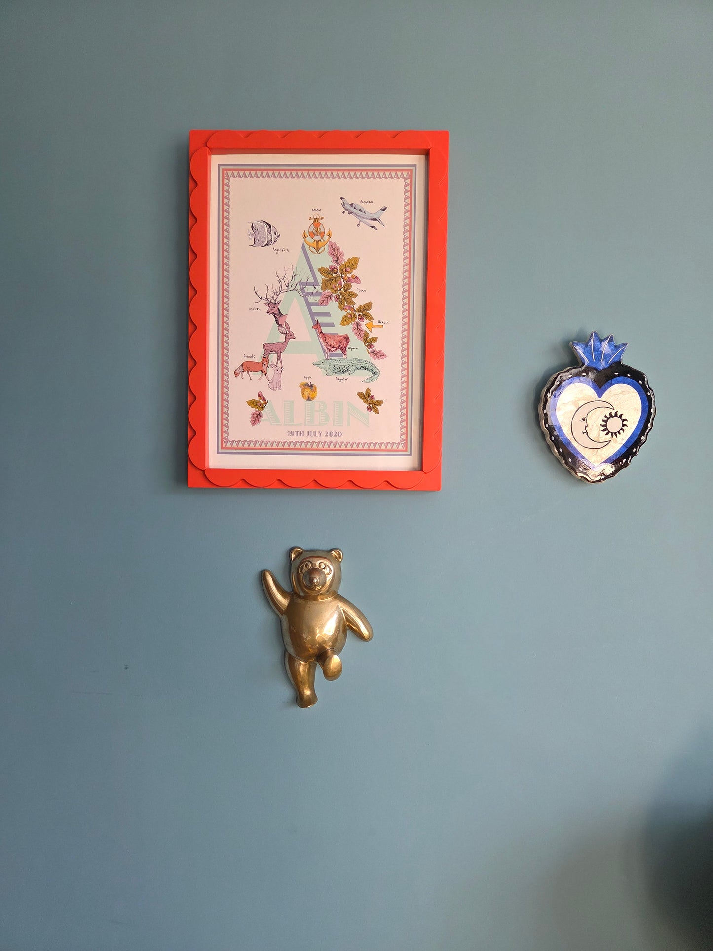 Large Brass Bear Hook