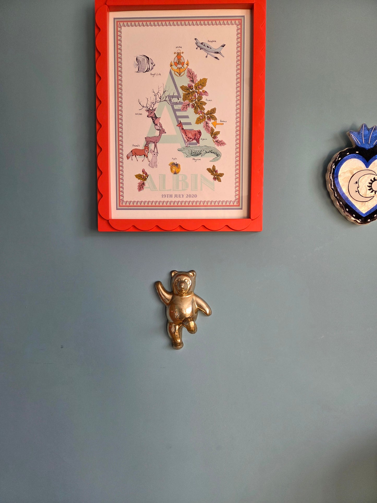 Small Brass Bear Hook