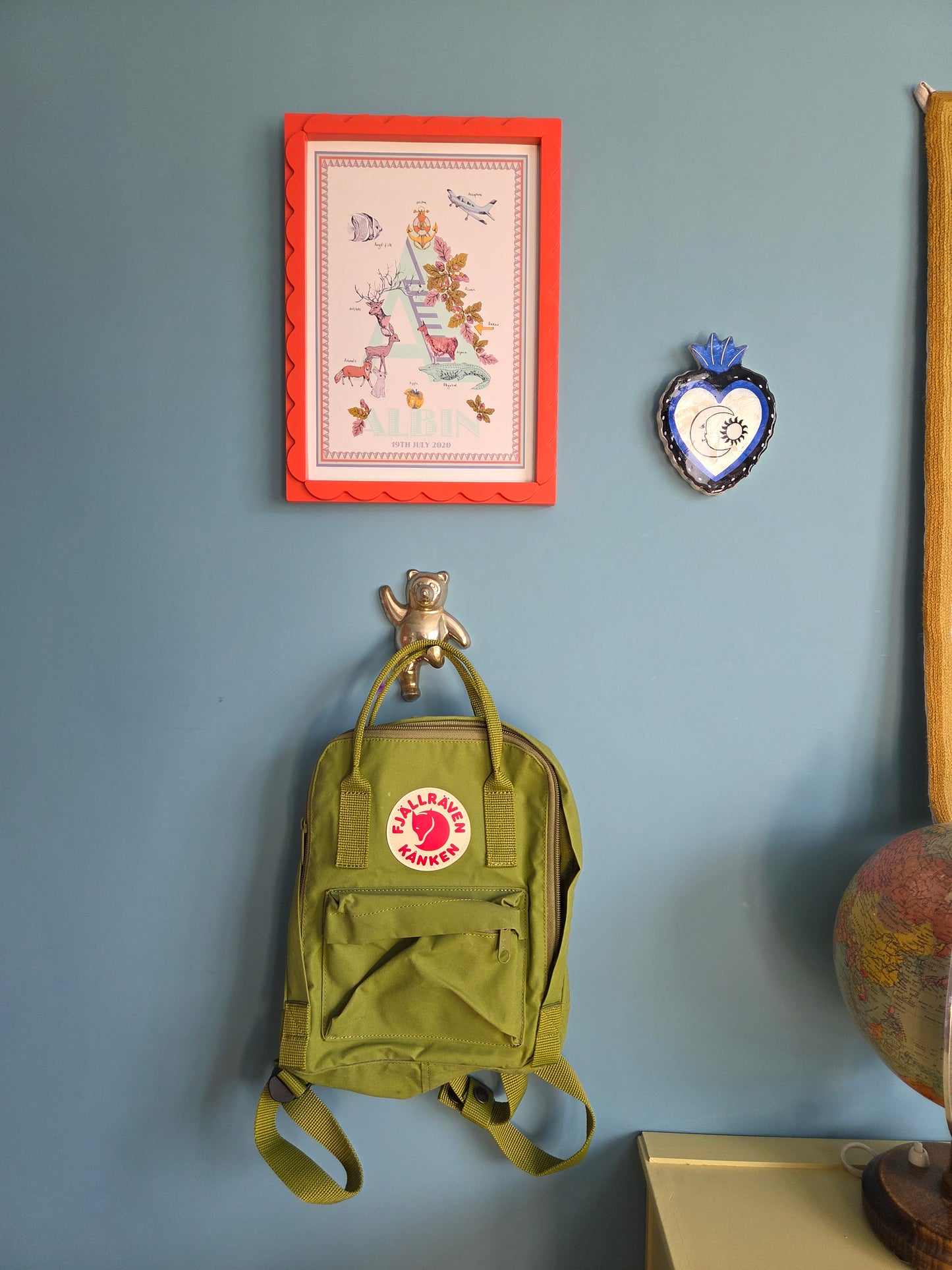 Small Brass Bear Hook