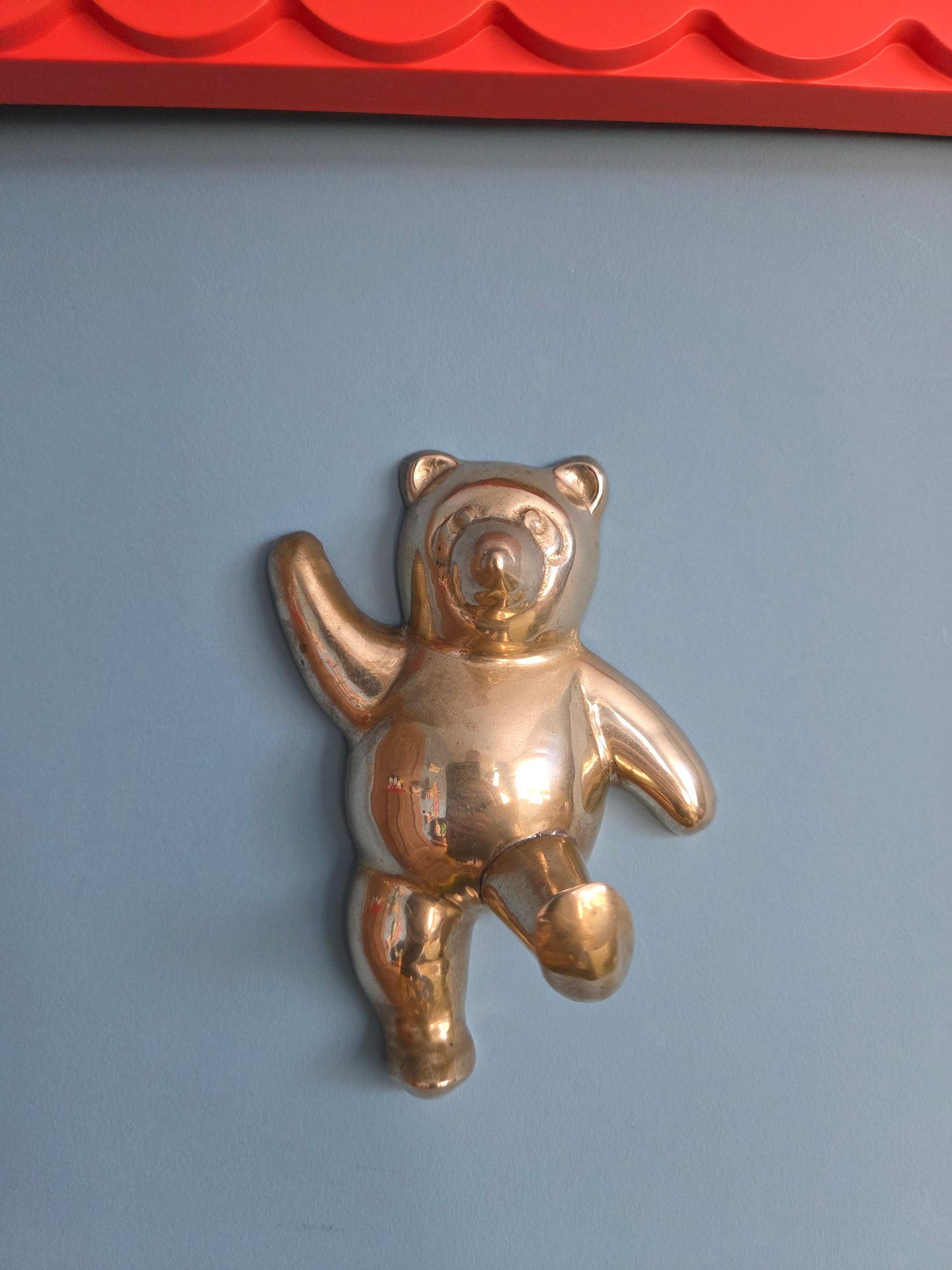 Small Brass Bear Hook