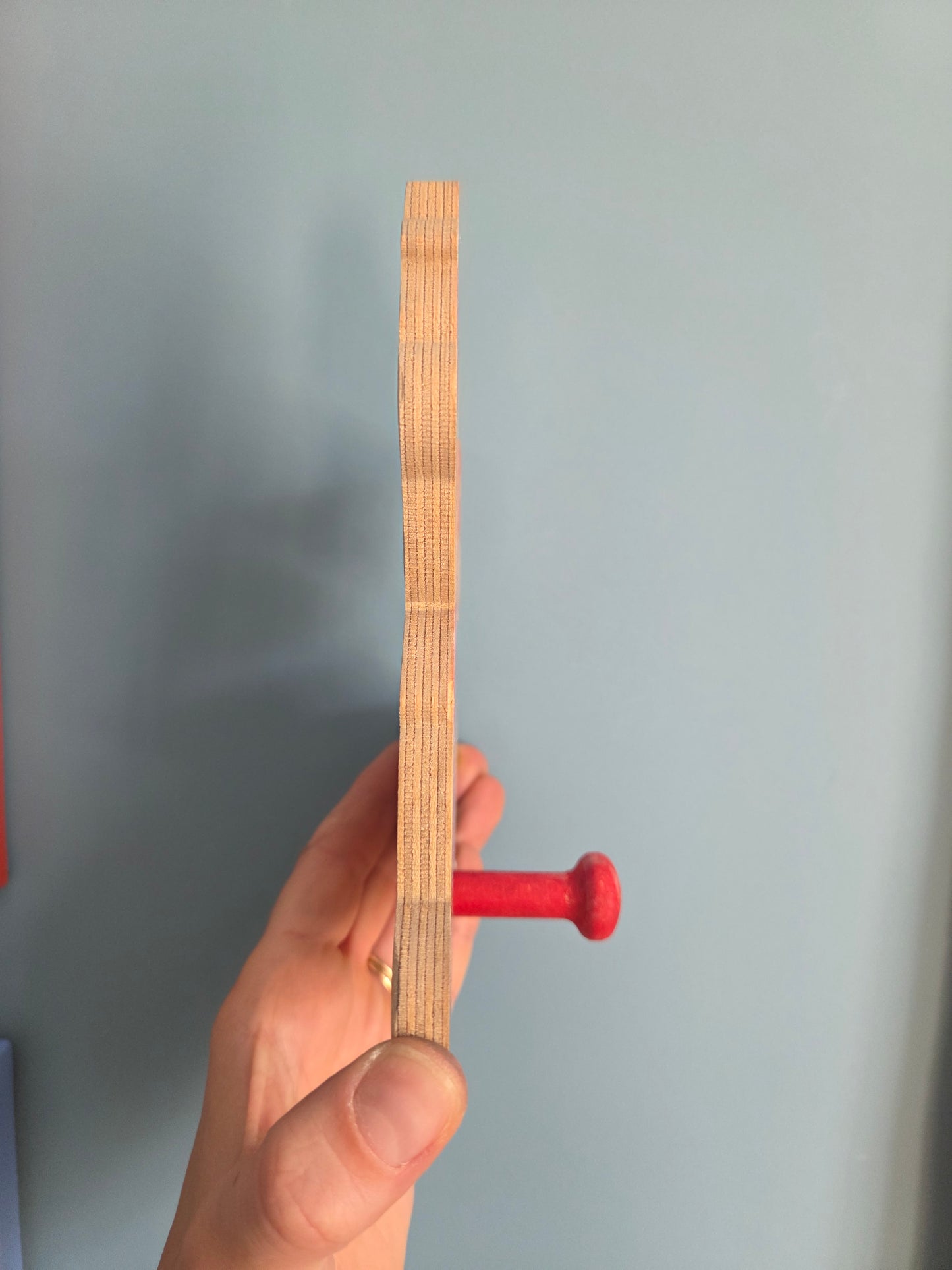 Vintage Wooden Bear Hook