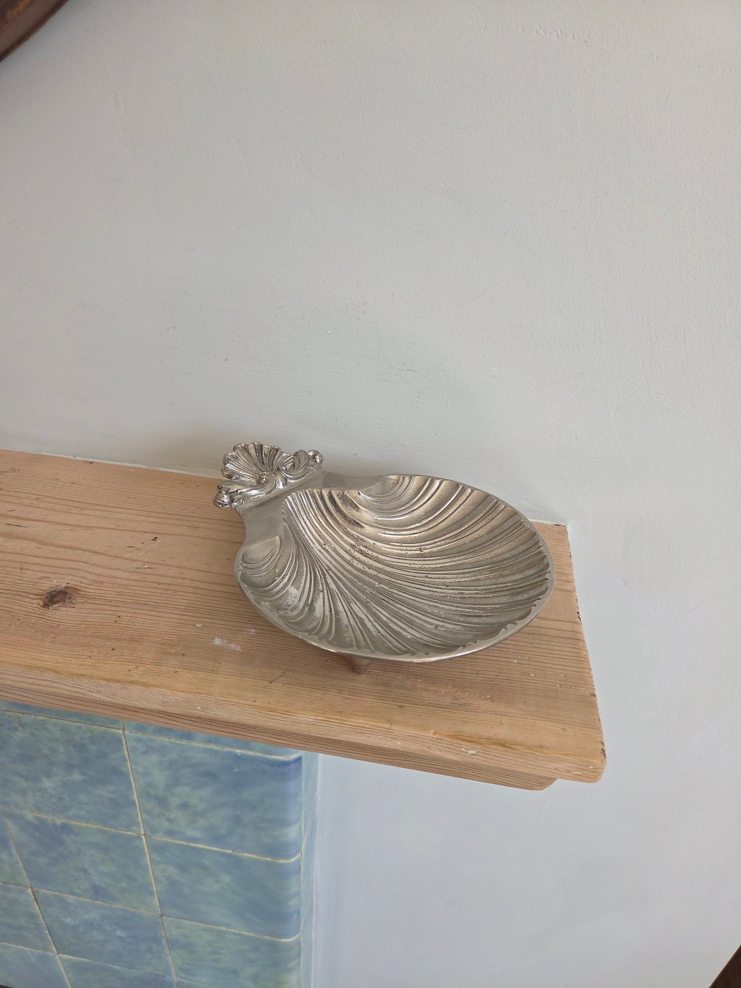 Silver Colour Shell Dish
