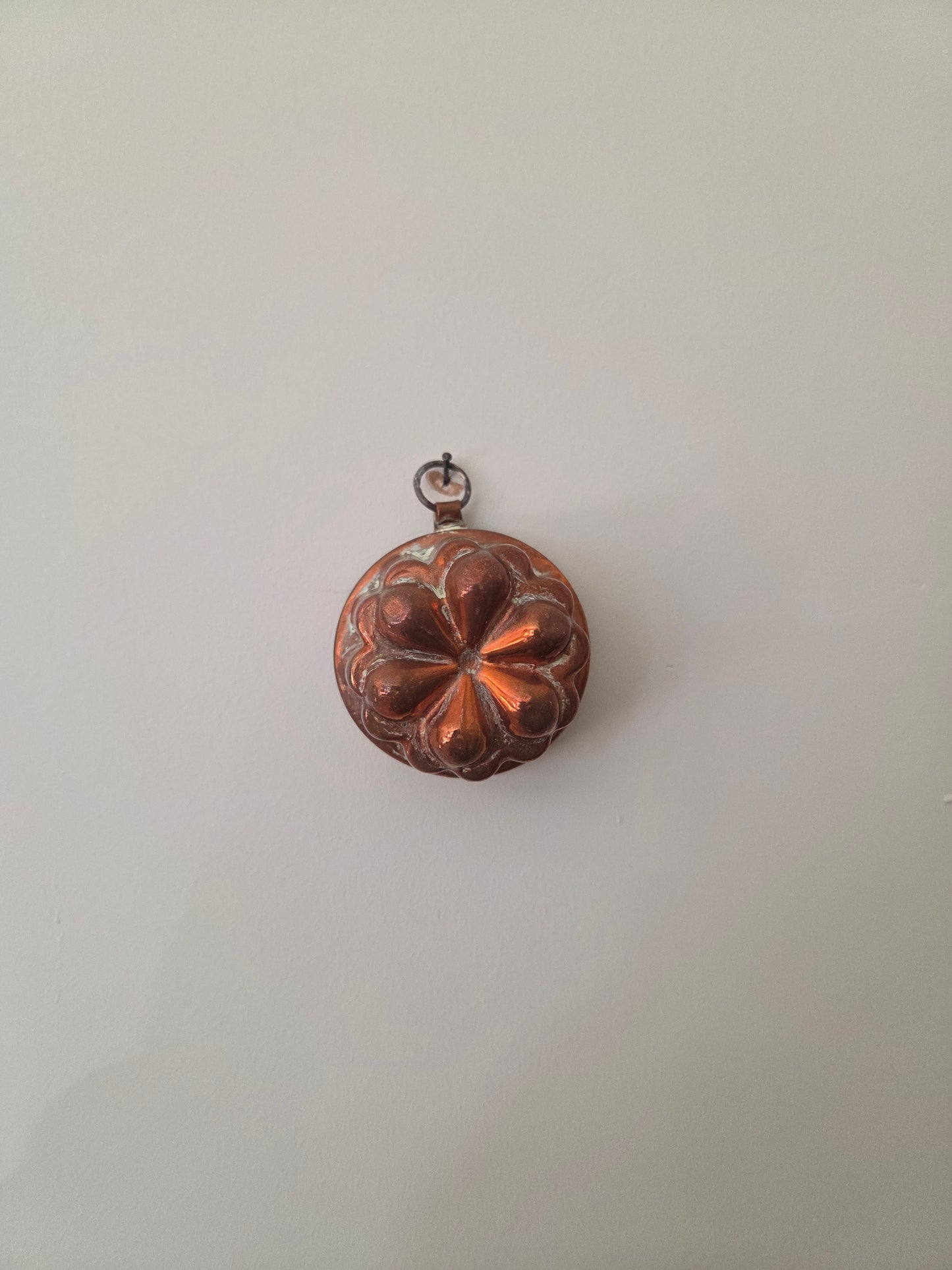 Vintage Copper Mould - Mini Tall Jelly Mould