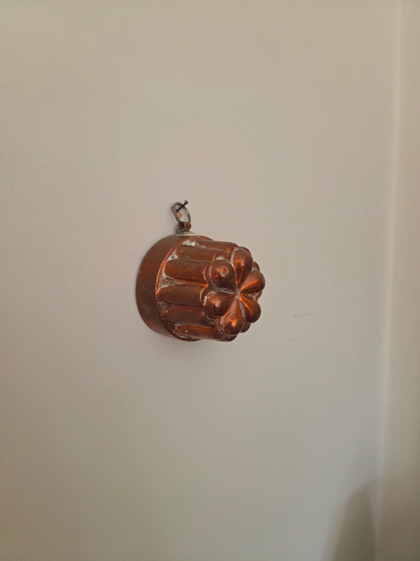 Vintage Copper Mould - Mini Tall Jelly Mould