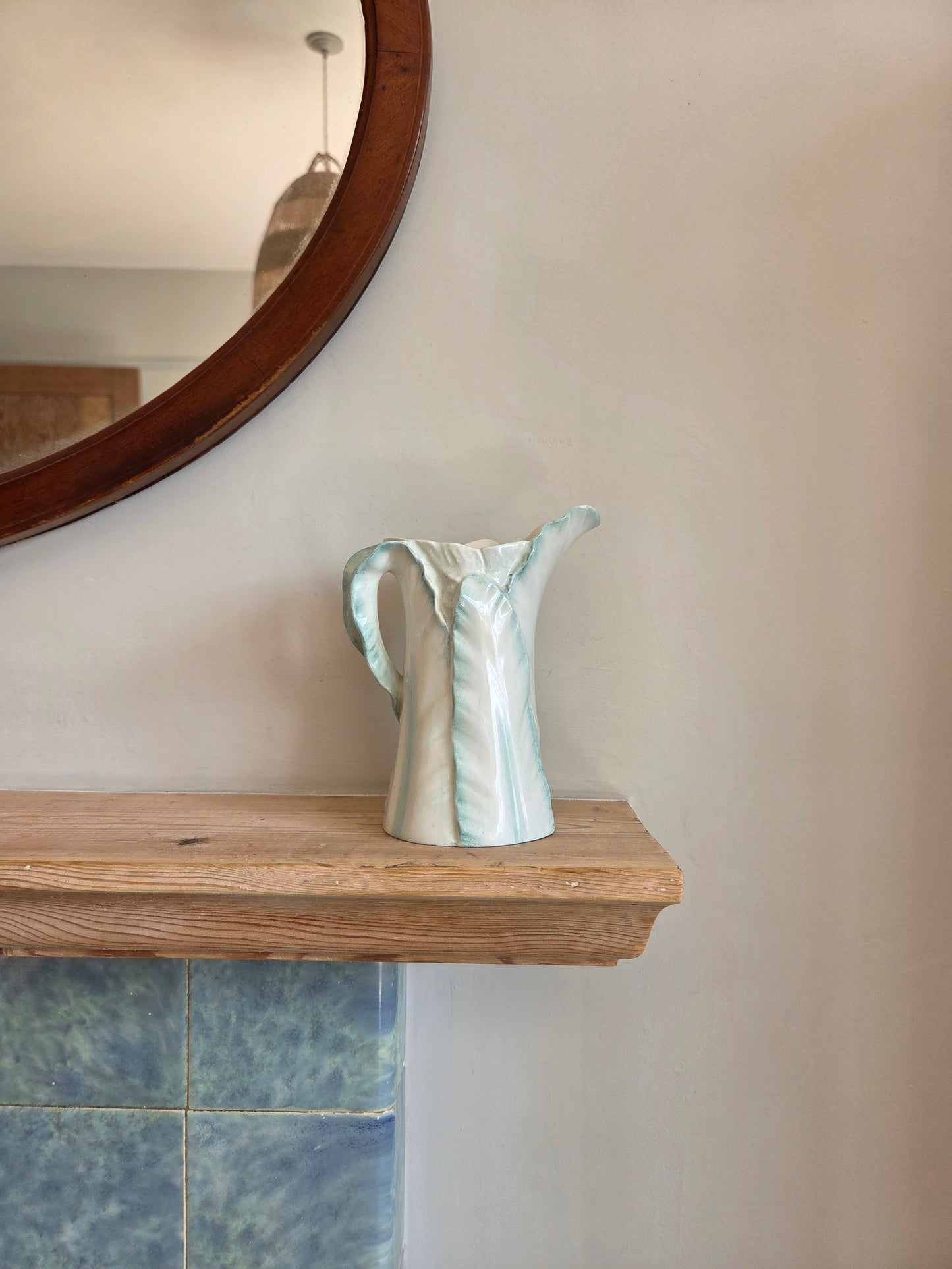 Royal Worcester Banana Leaf Jug