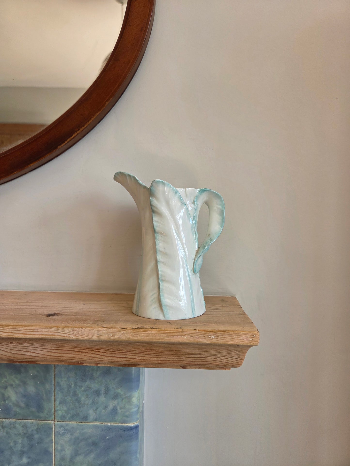 Royal Worcester Banana Leaf Jug