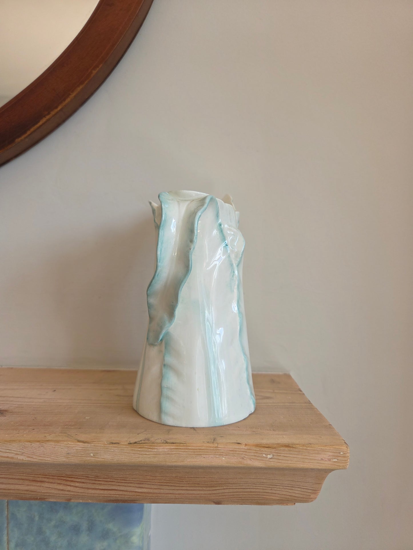 Royal Worcester Banana Leaf Jug