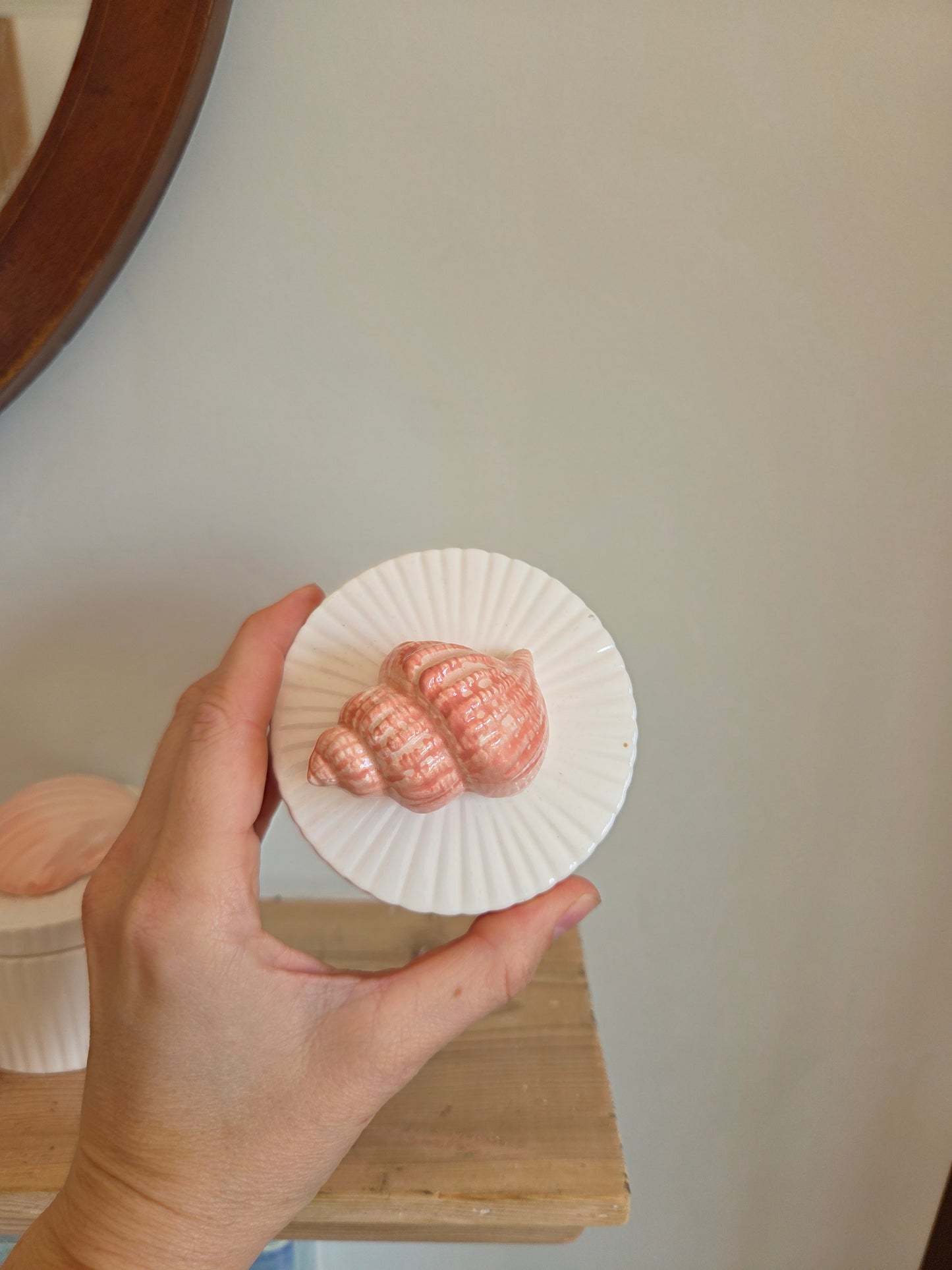 Fitz and Floyd Whelk Shell Pot