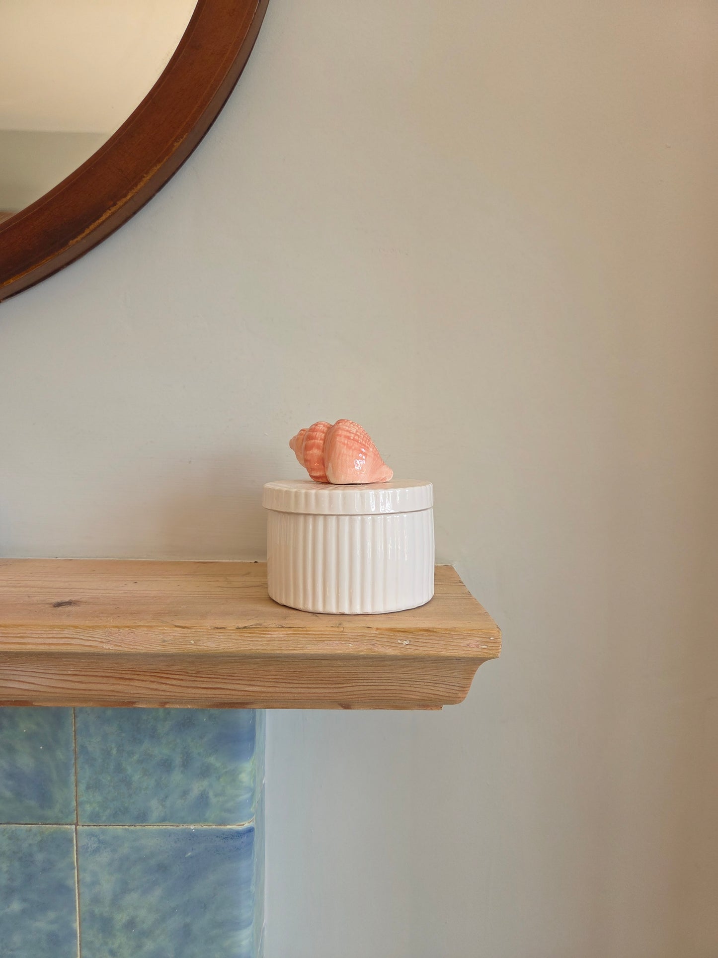 Fitz and Floyd Whelk Shell Pot