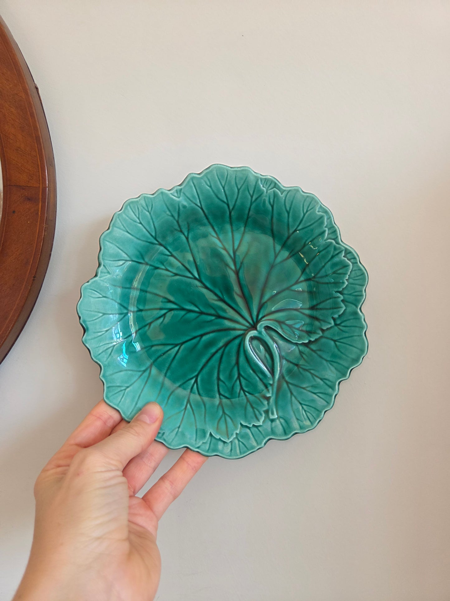 Vintage Wedgwood Leaf Plate