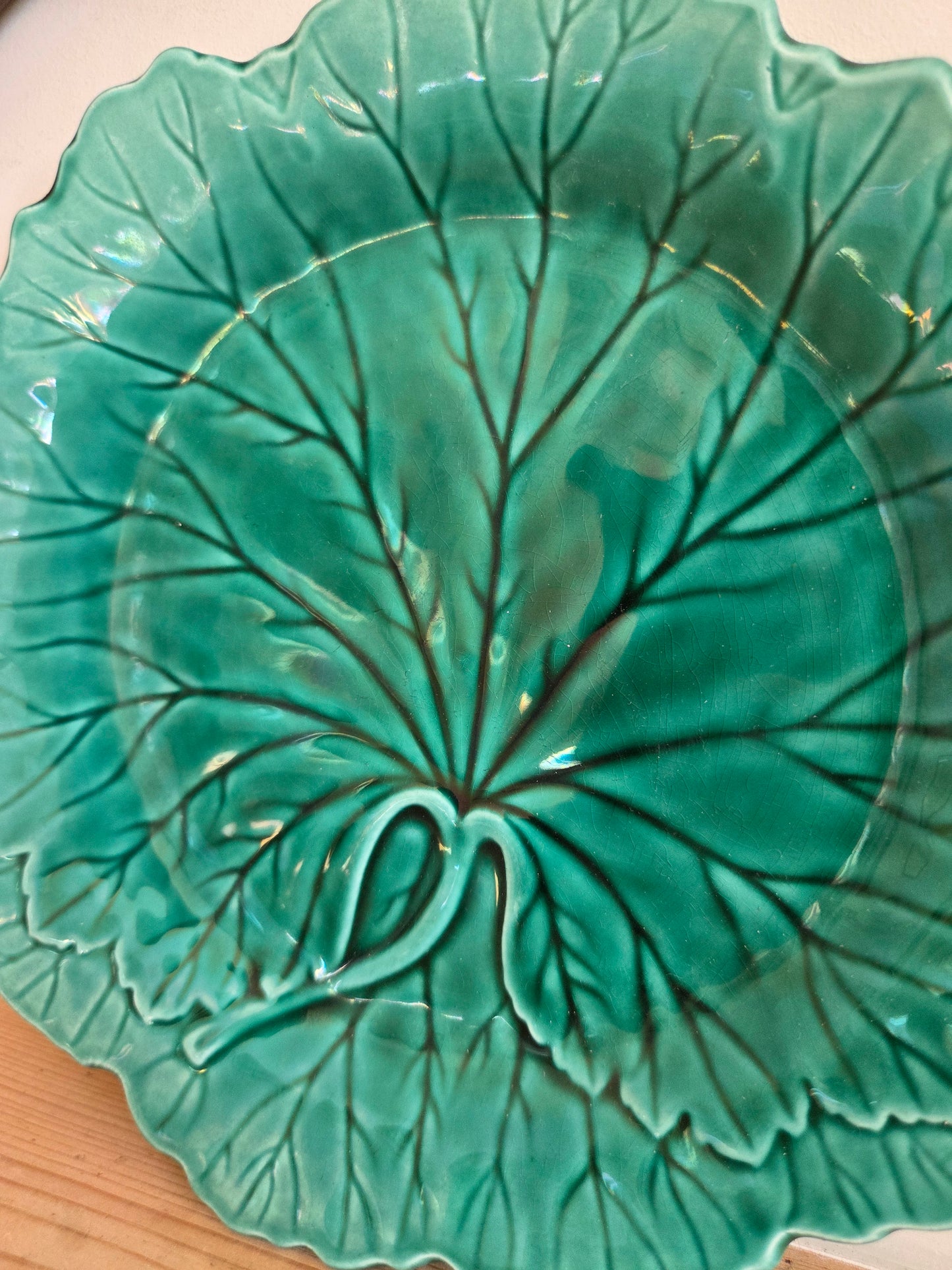 Vintage Wedgwood Leaf Plate