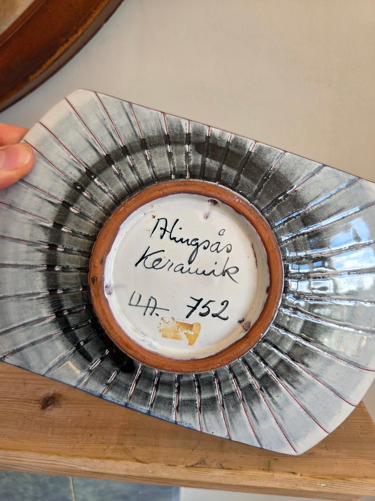 Vintage Swedish Fish Plate