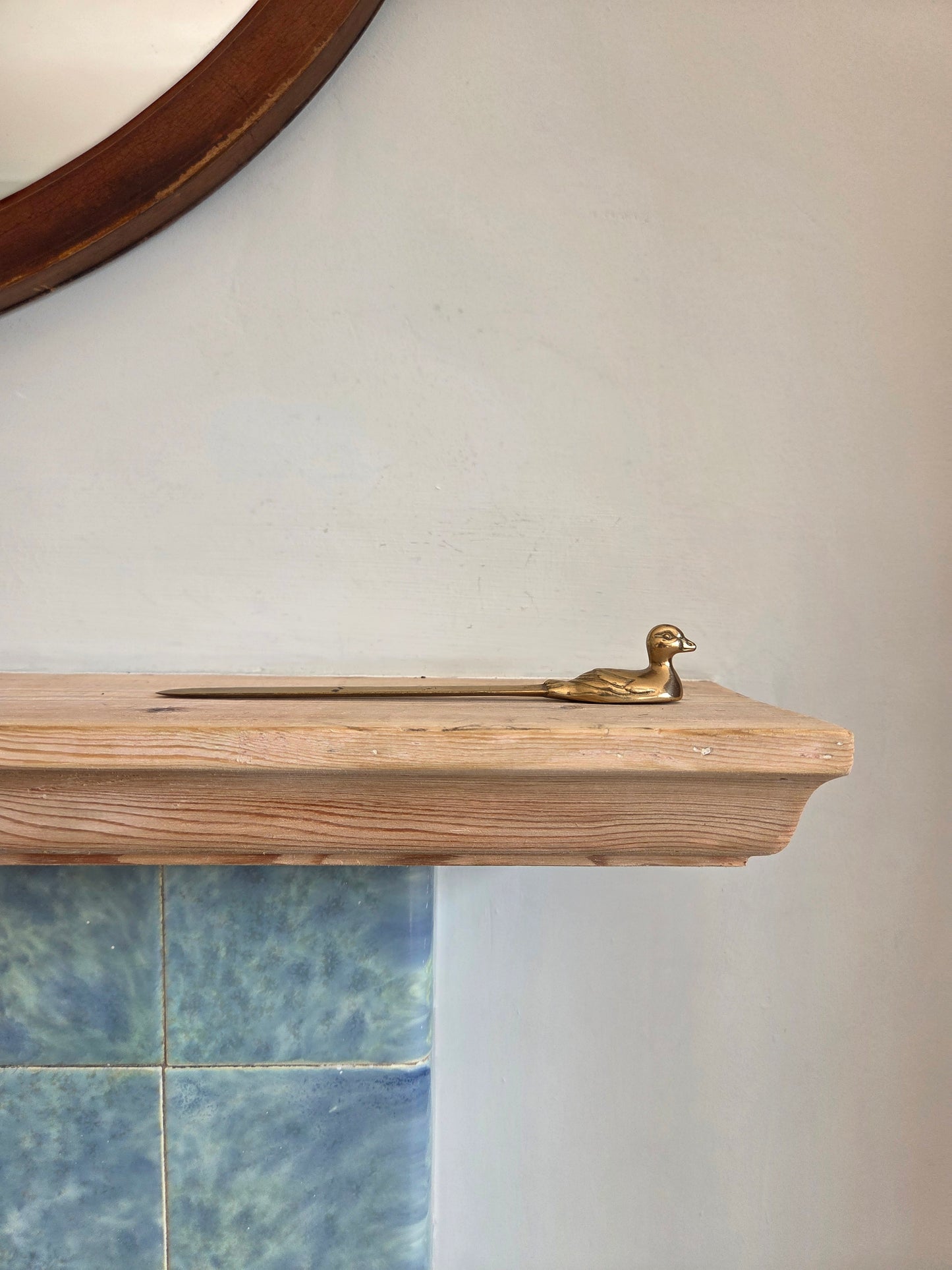 Brass Duck Letter Opener