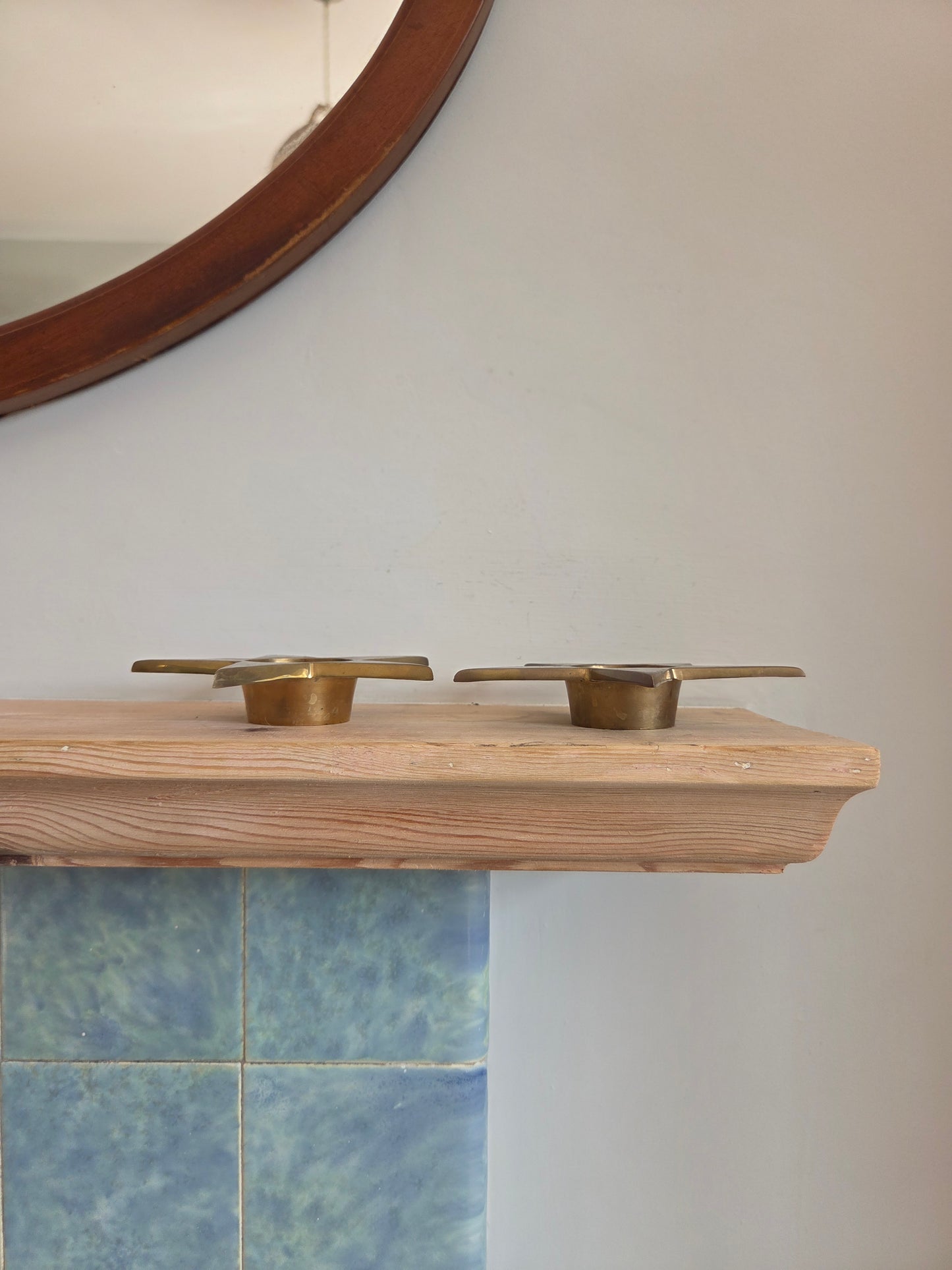 Pair of Celestial Tealight Holders