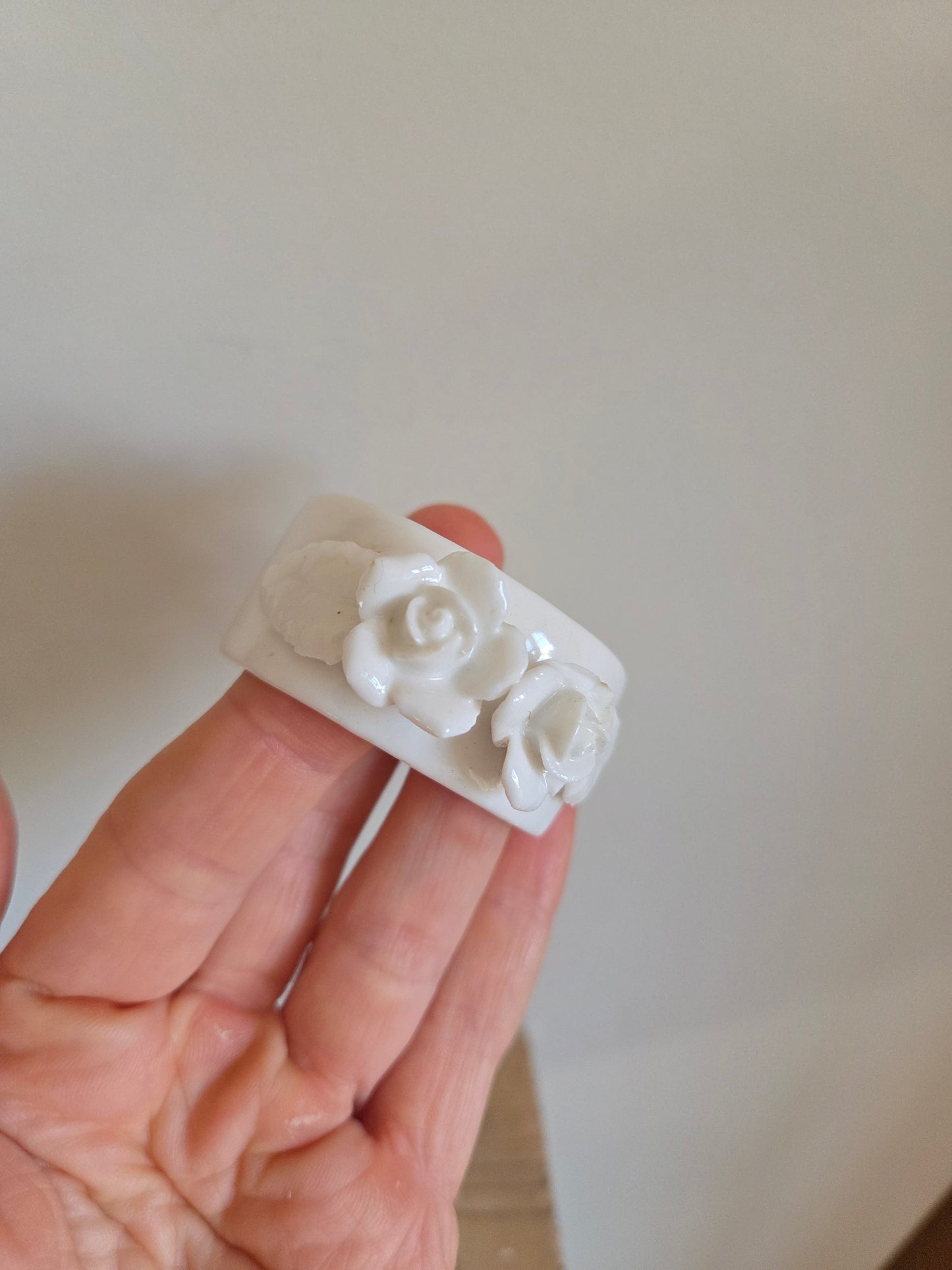Ceramic Flower Napkin Rings