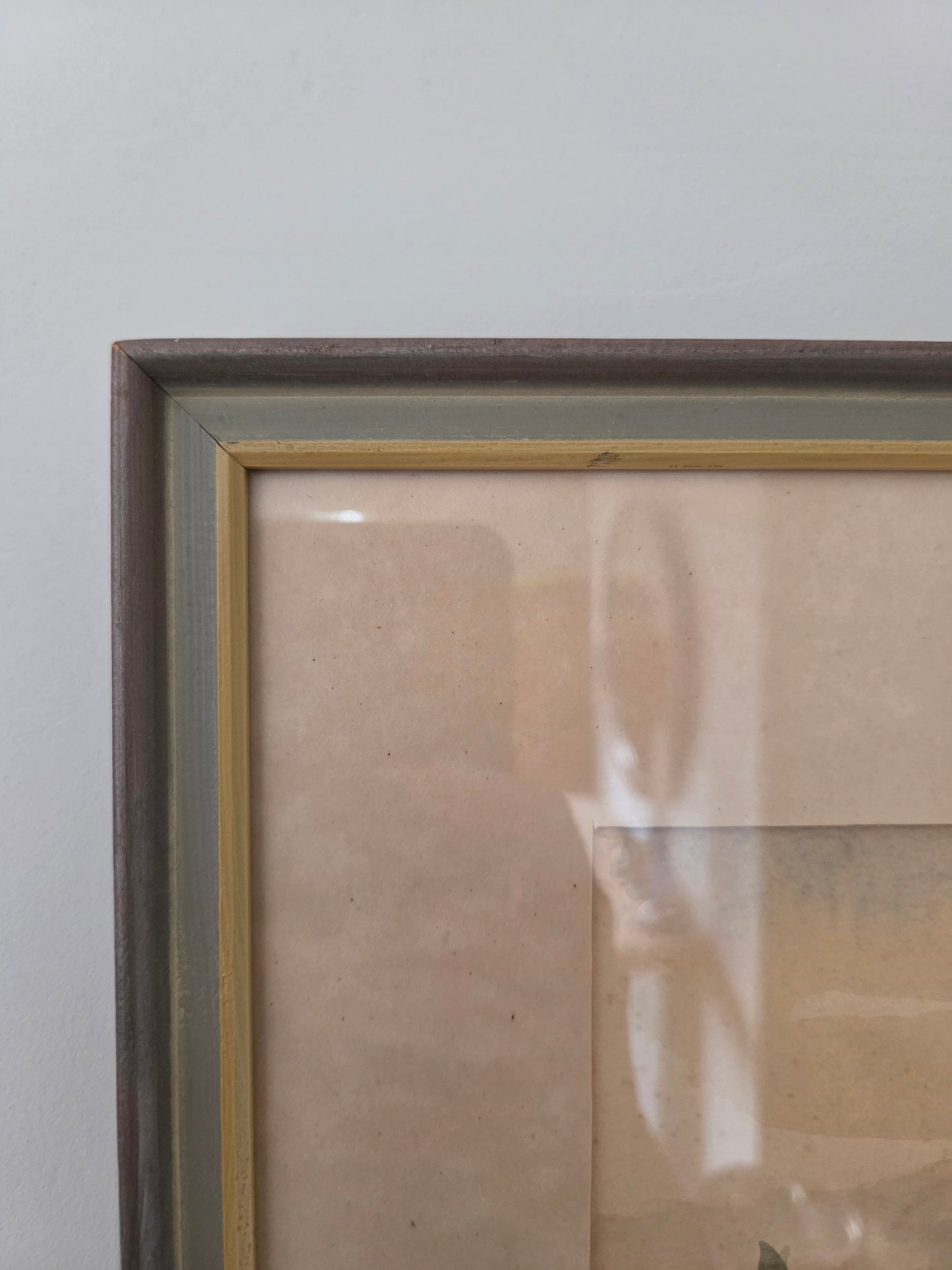 Swedish Landscape Watercolour Painting By L Oson 1970