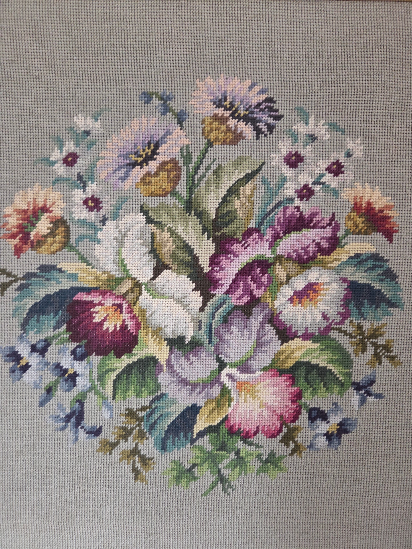 Vintage Framed Embroidery