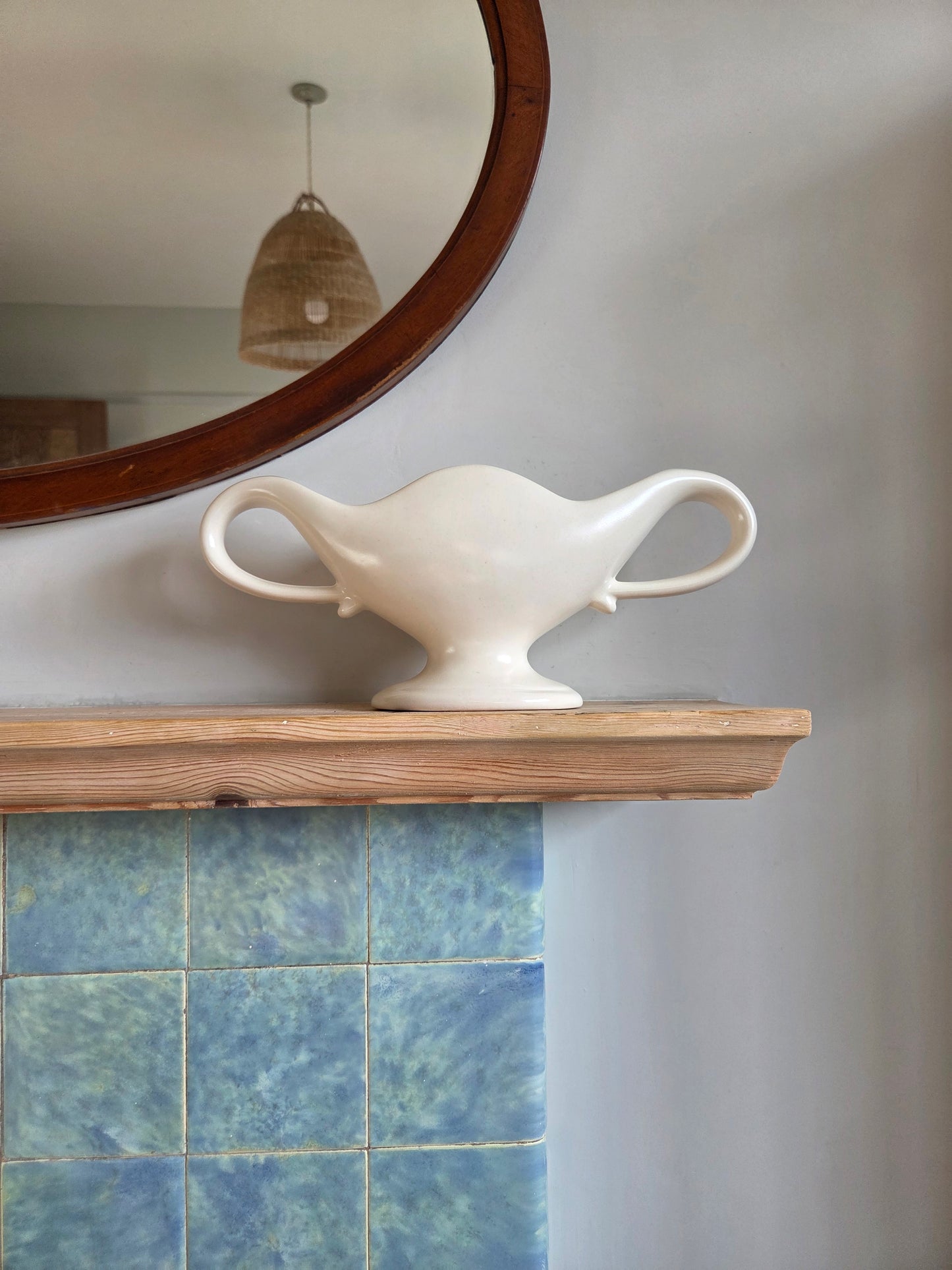 Vintage Constance Spray Fulham Pottery Small Mantle Vase