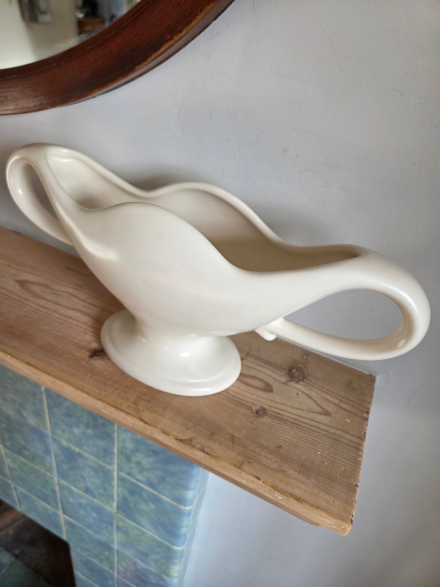 Vintage Constance Spray Fulham Pottery Small Mantle Vase