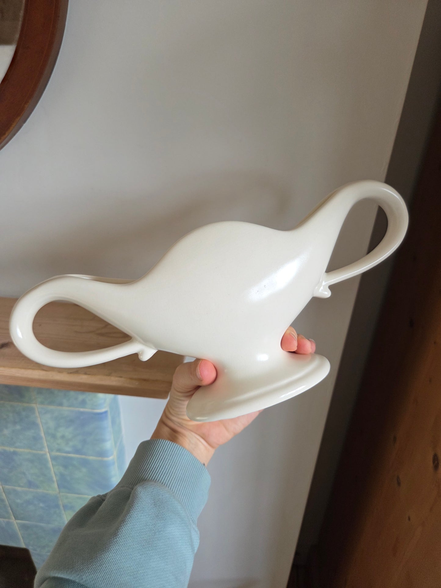 Vintage Constance Spray Fulham Pottery Small Mantle Vase