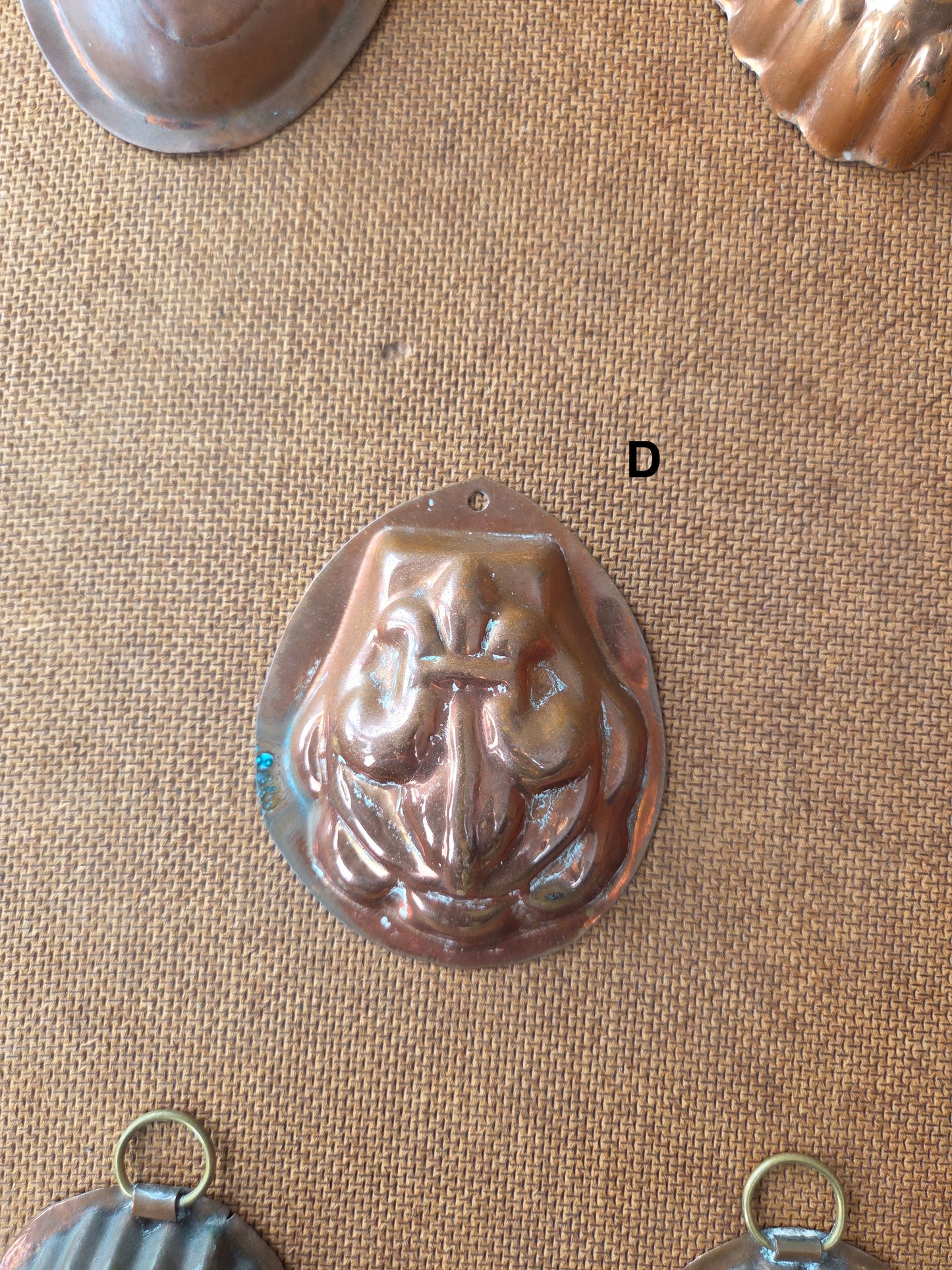 Mini Vintage Copper Moulds
