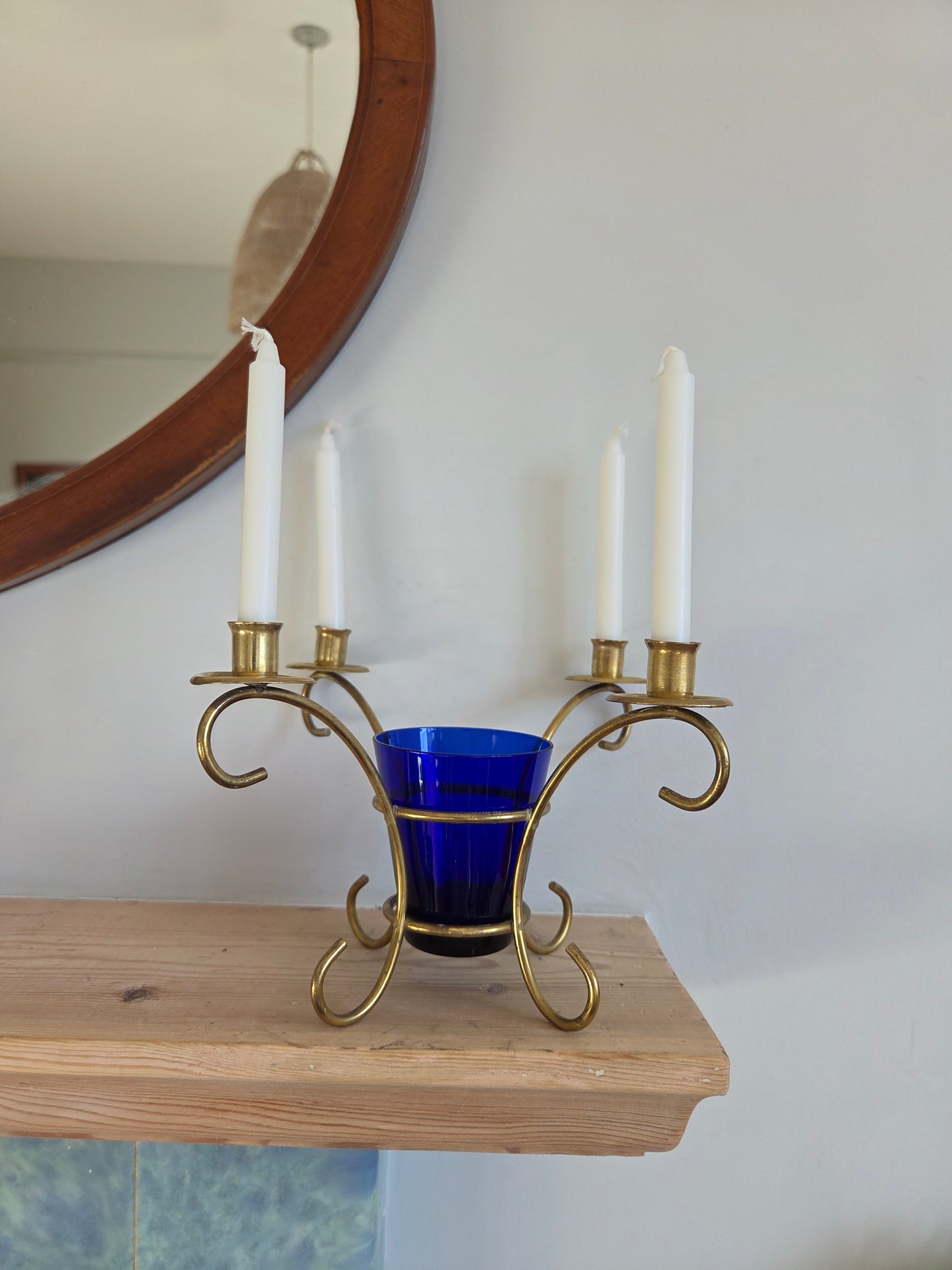 Vintage Swedish Candleabra