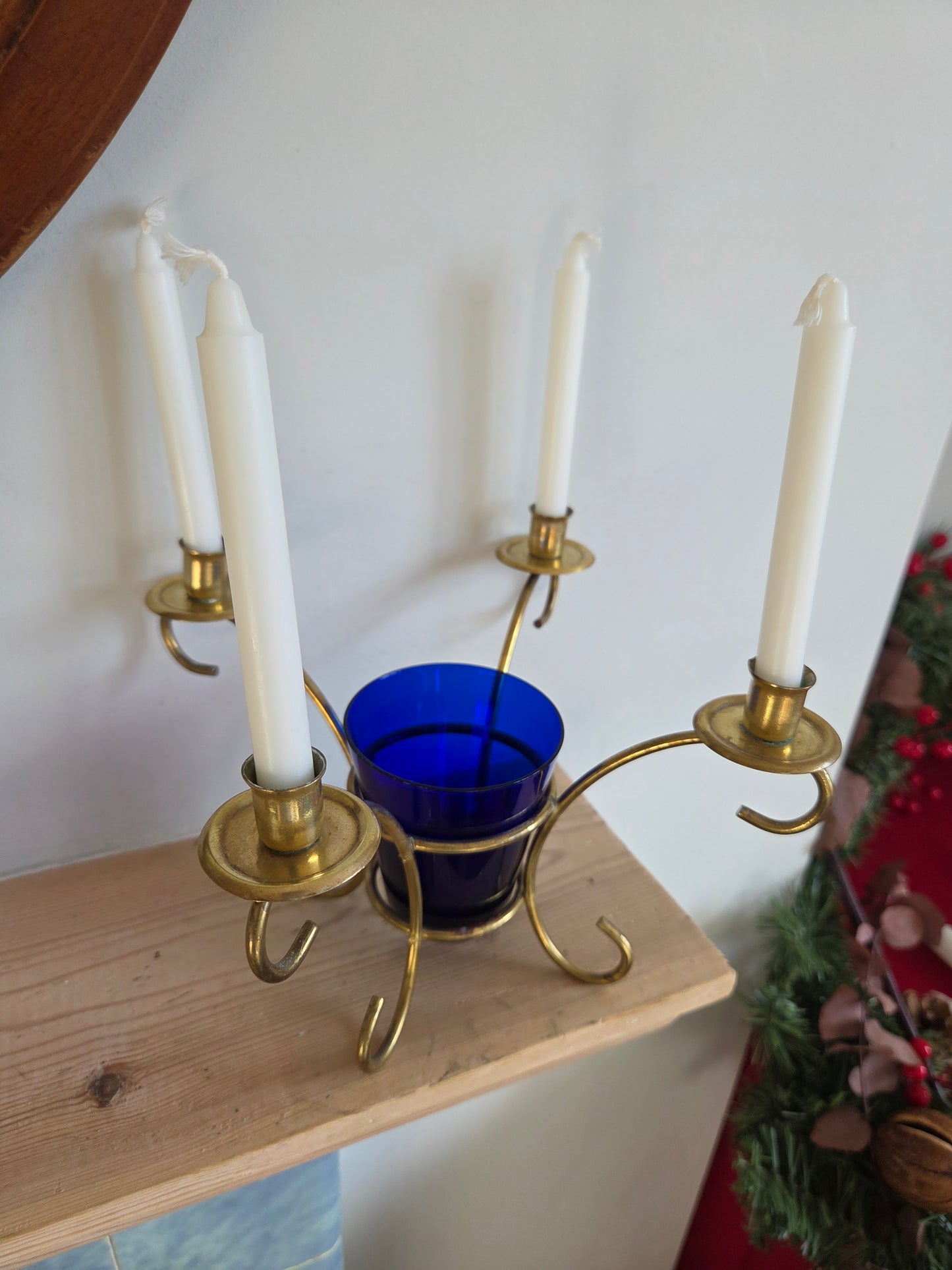 Vintage Swedish Candleabra