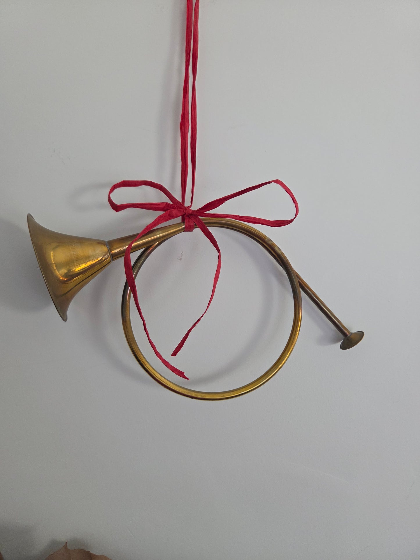 Christmas Horn Decoration