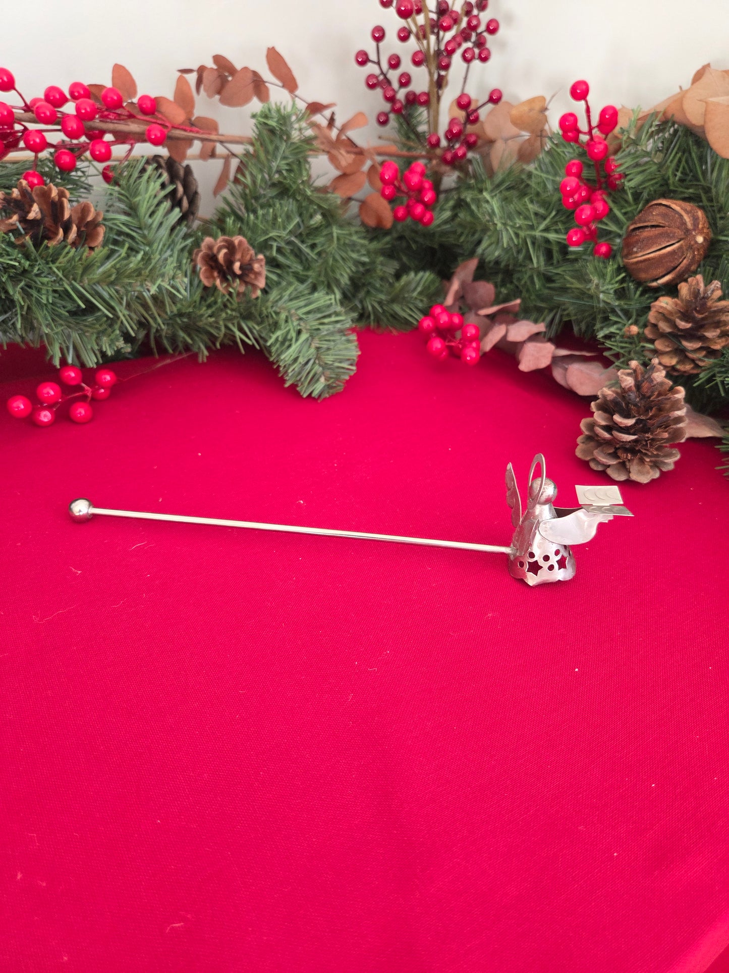 Silver Angel Candle Snuffer