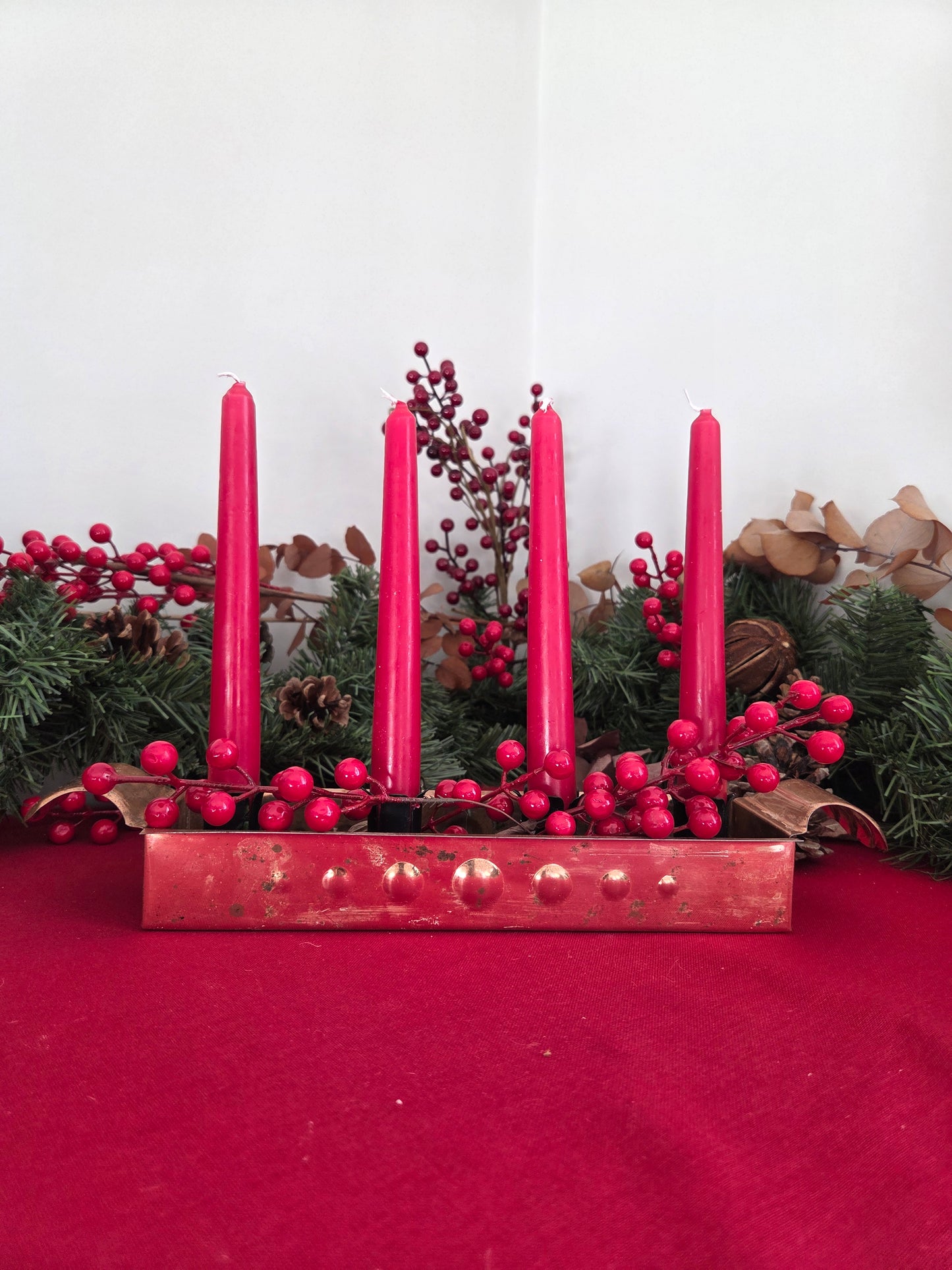 Vintage Swedish Advent Candle Holder
