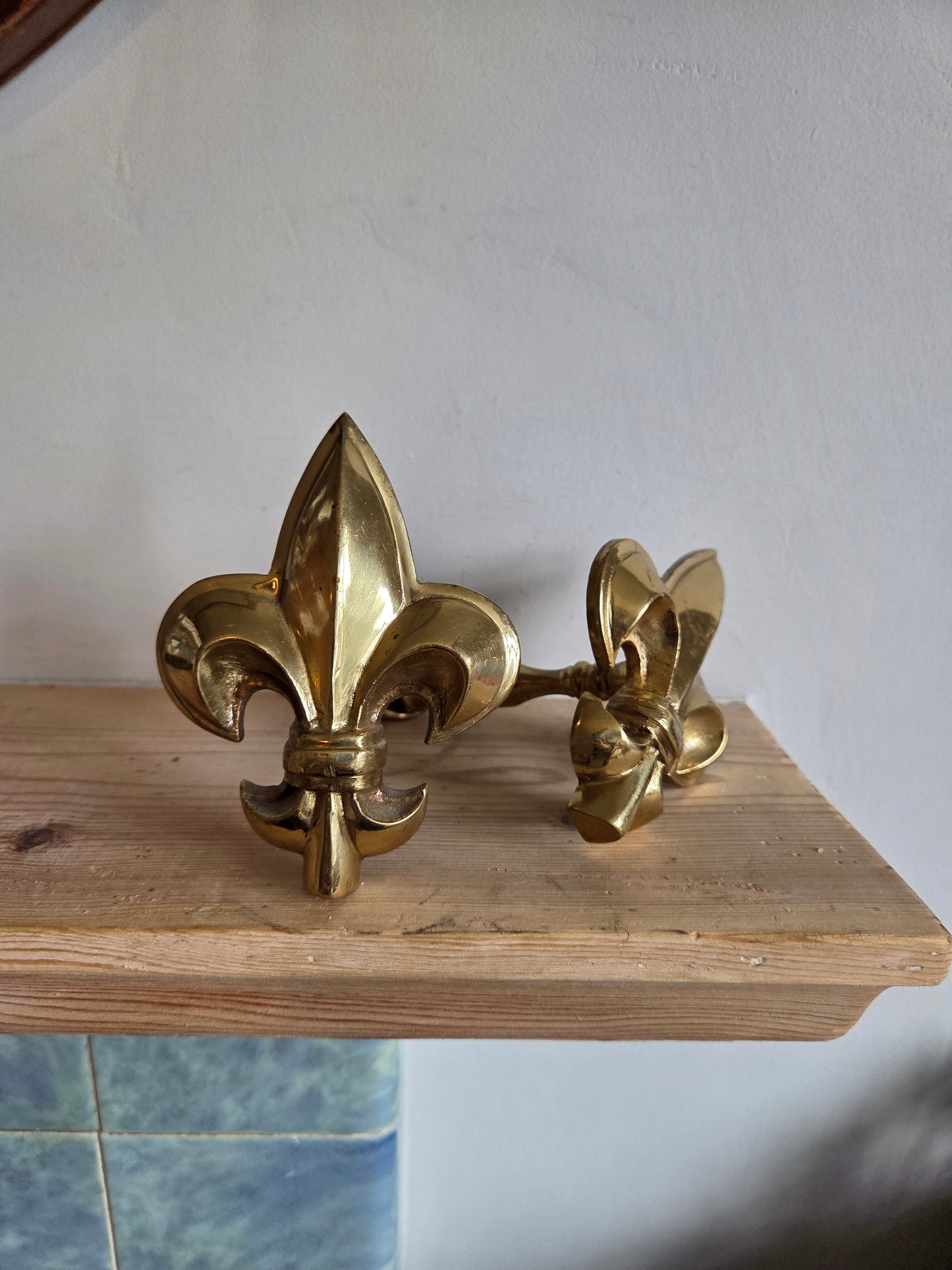 Fleur De Lis Curtain Holdbacks