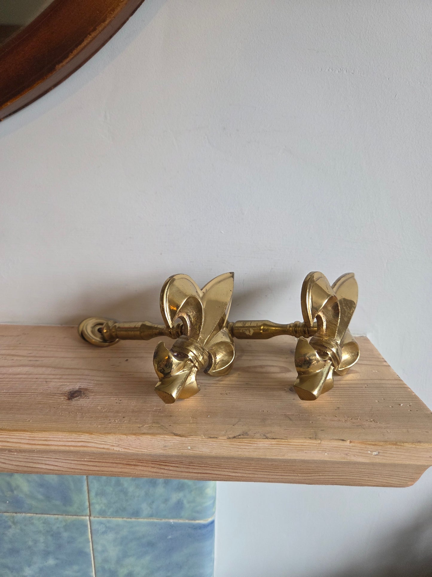 Fleur De Lis Curtain Holdbacks