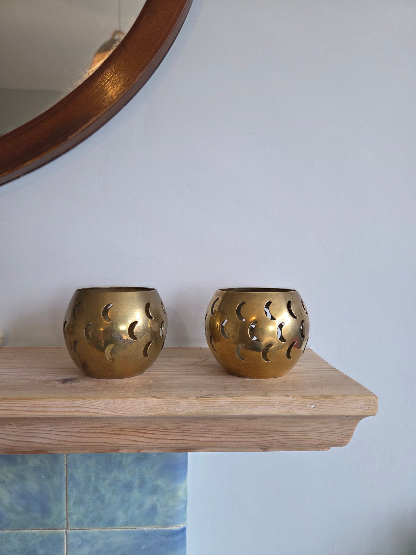 Pair of Moon Votives