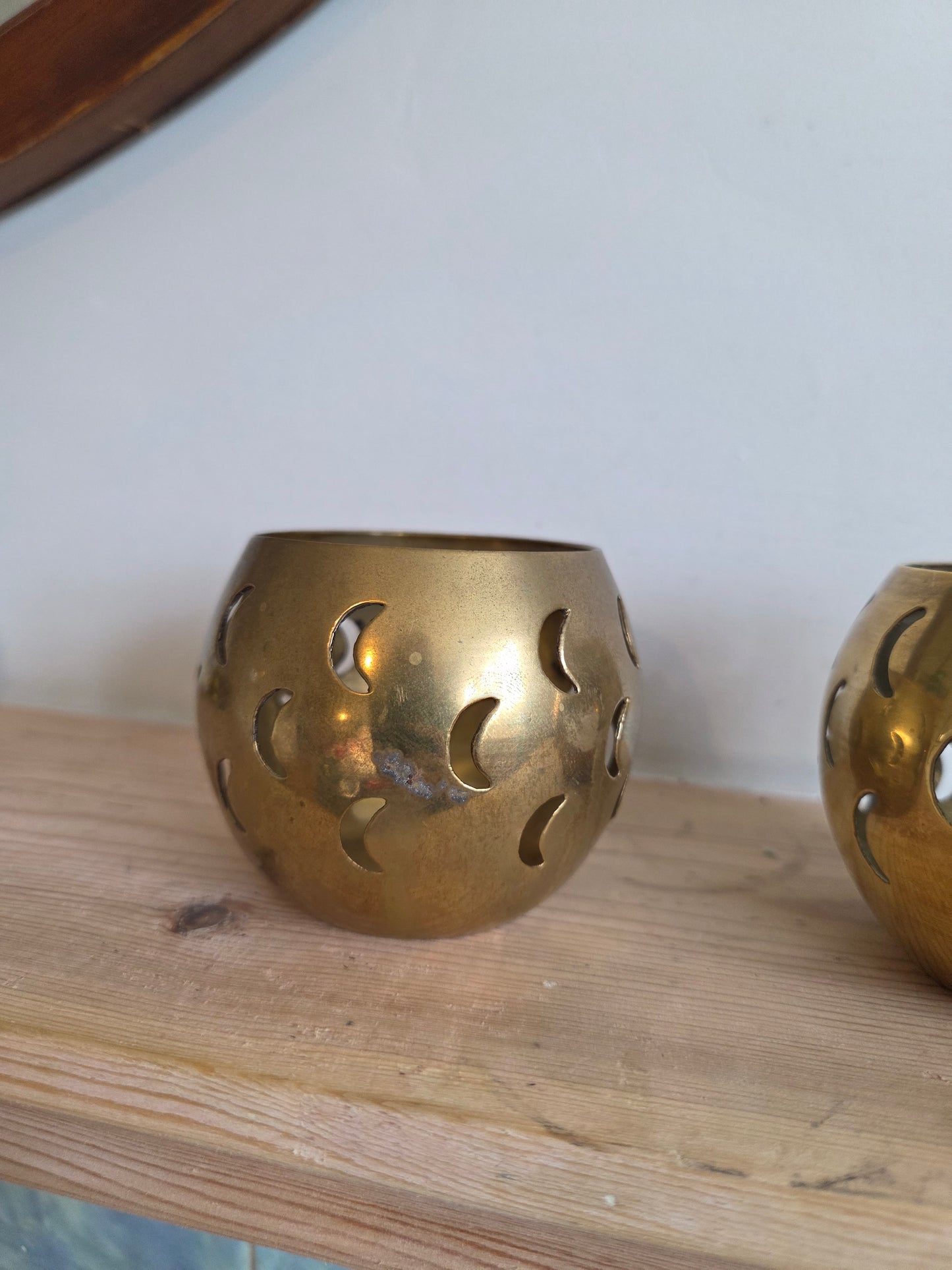Pair of Moon Votives