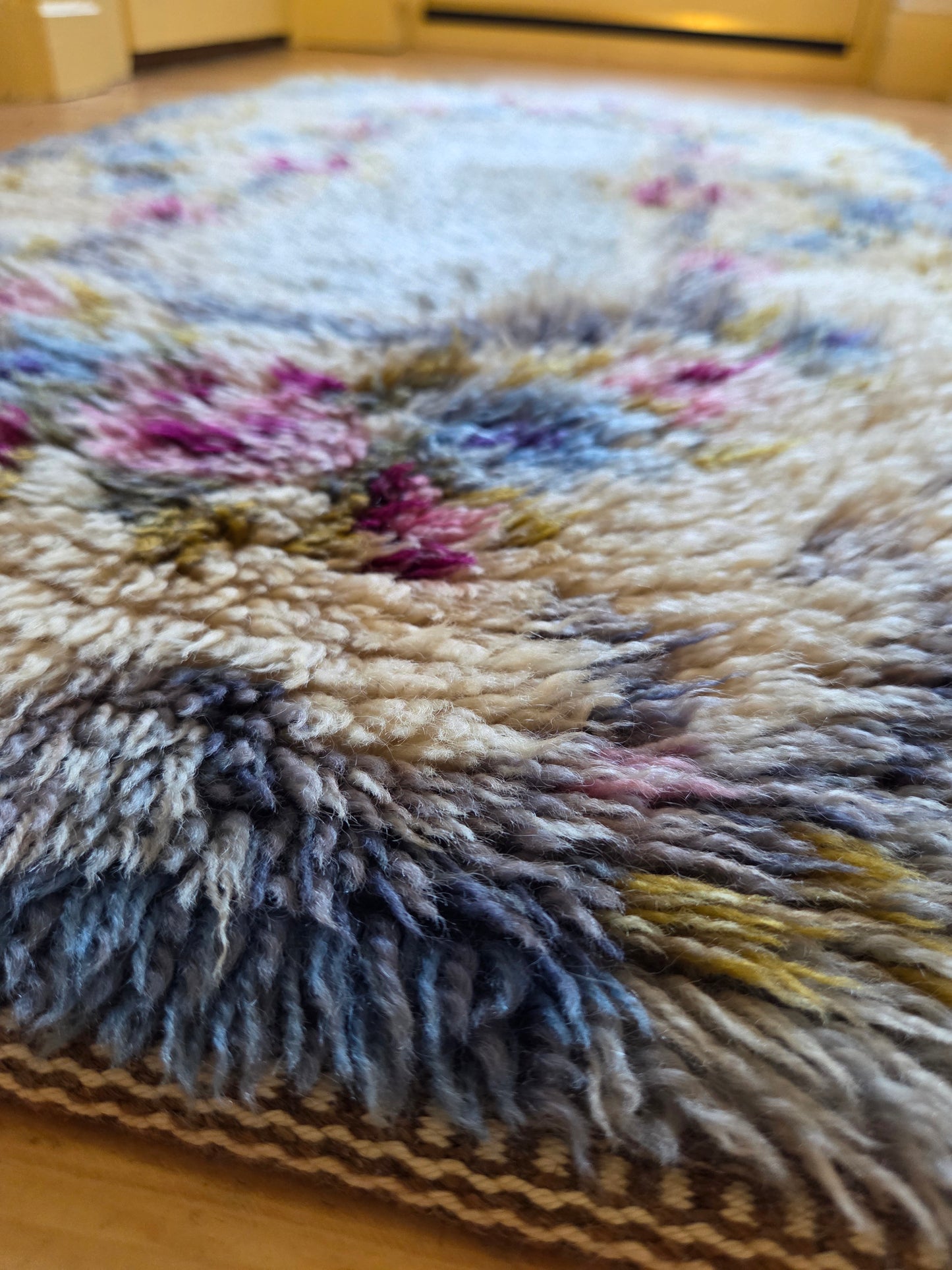 Vintage Swedish Ryamatta