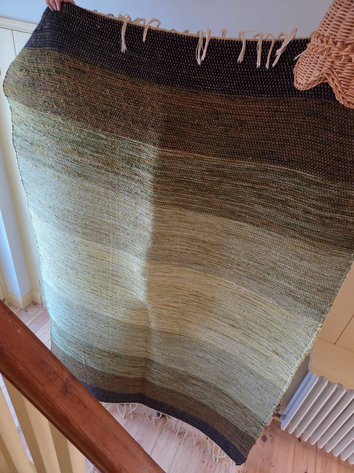 Large Vintage Wool Rug