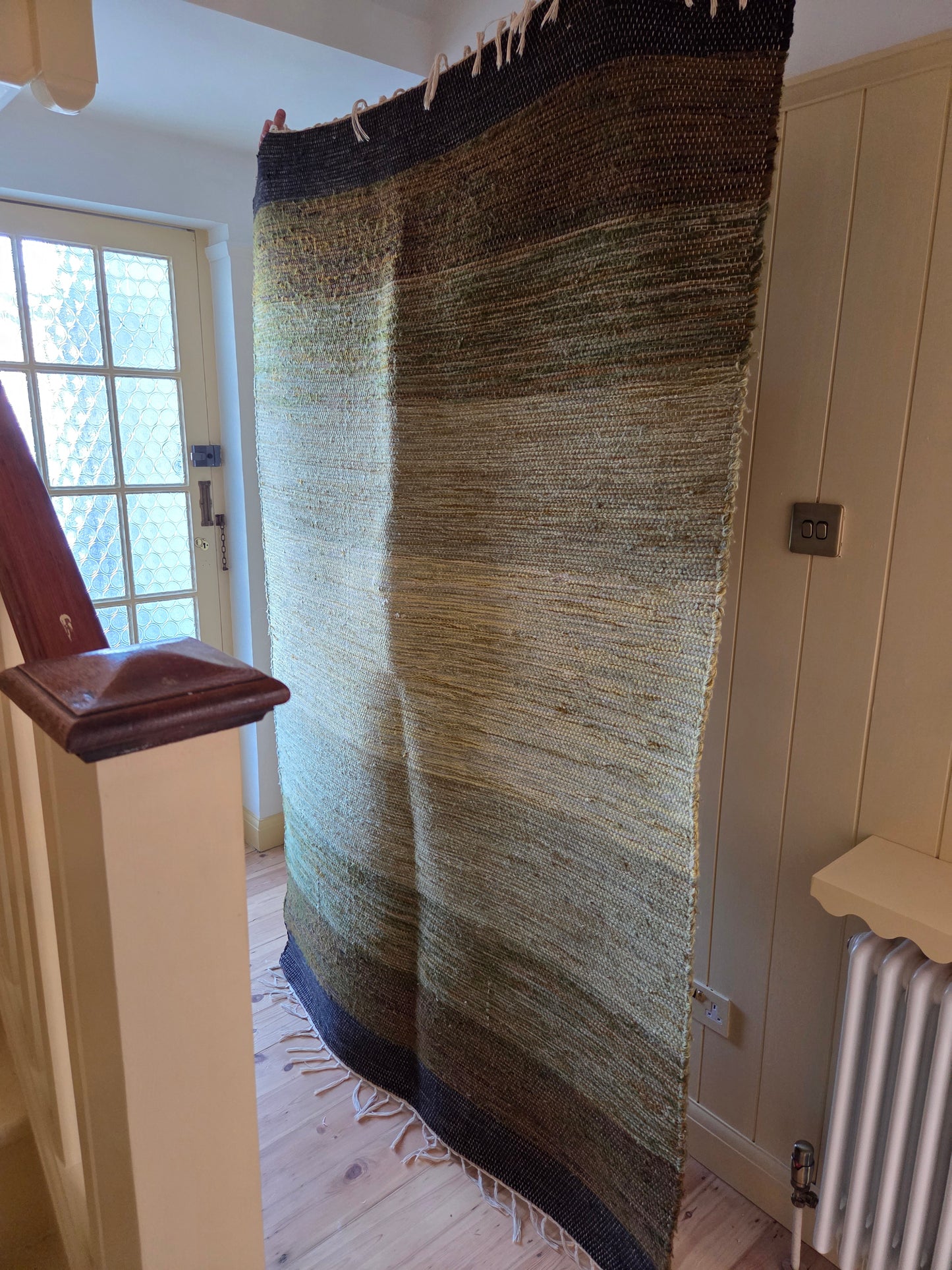 Large Vintage Wool Rug