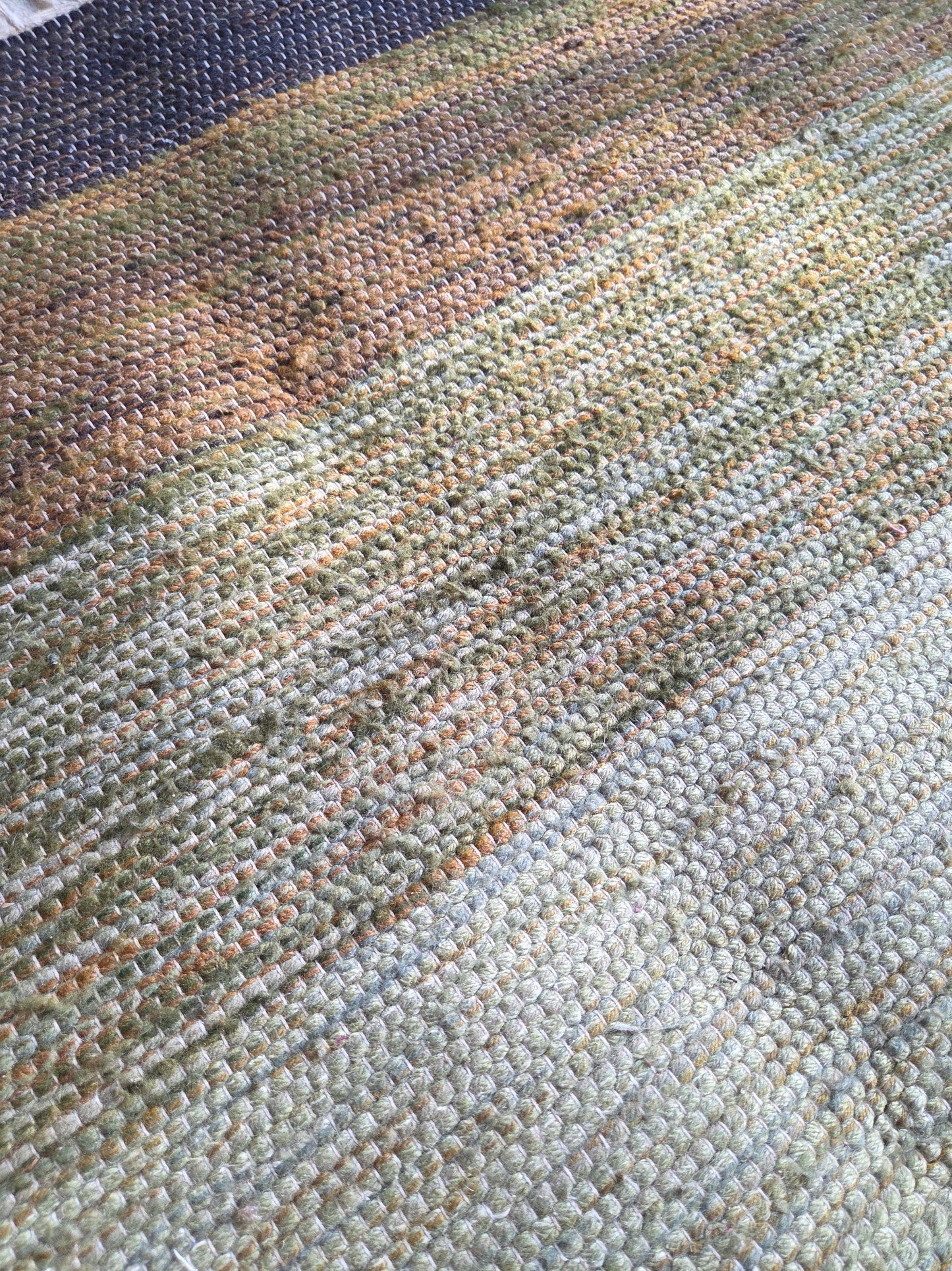 Large Vintage Wool Rug