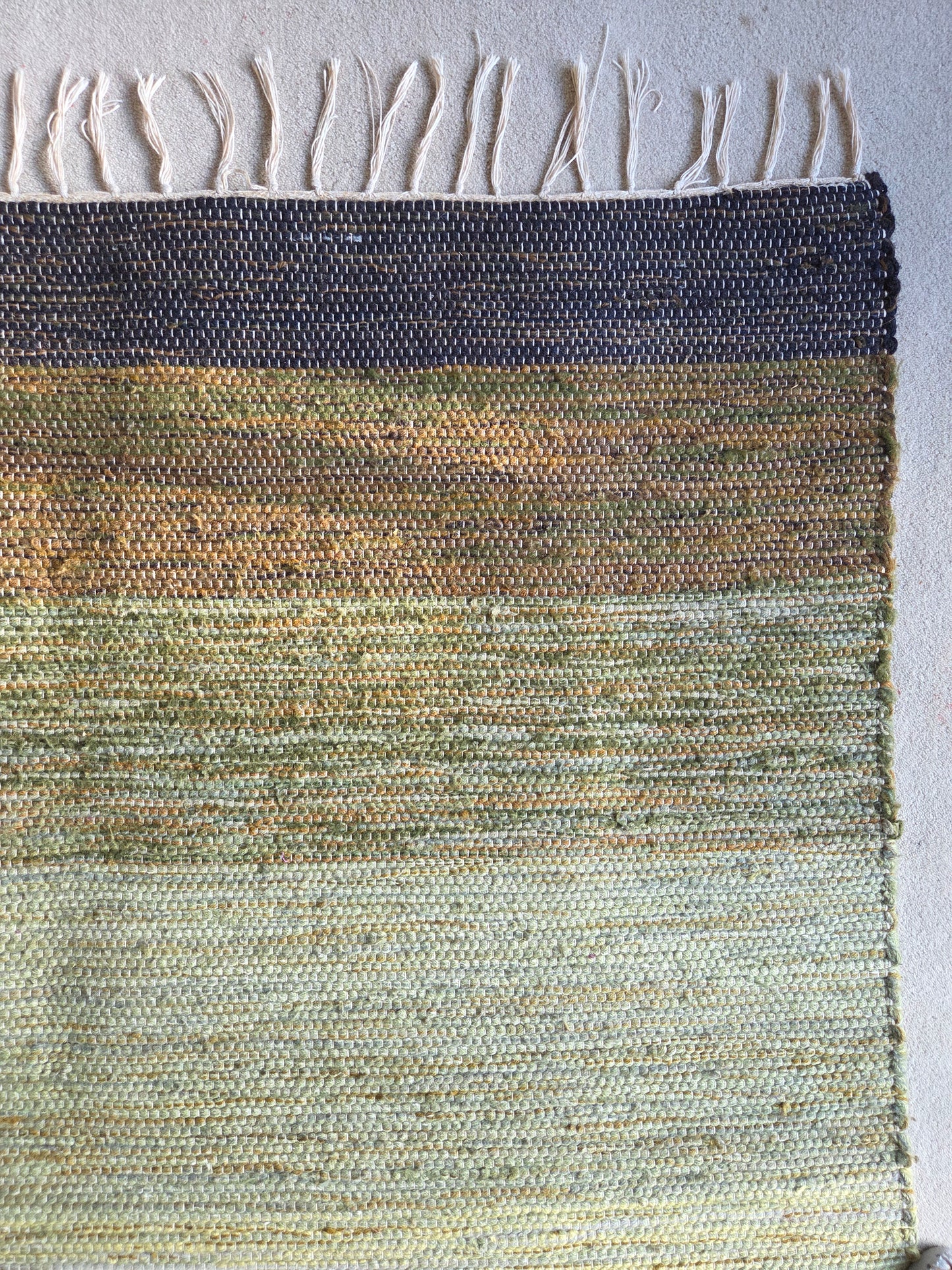 Large Vintage Wool Rug