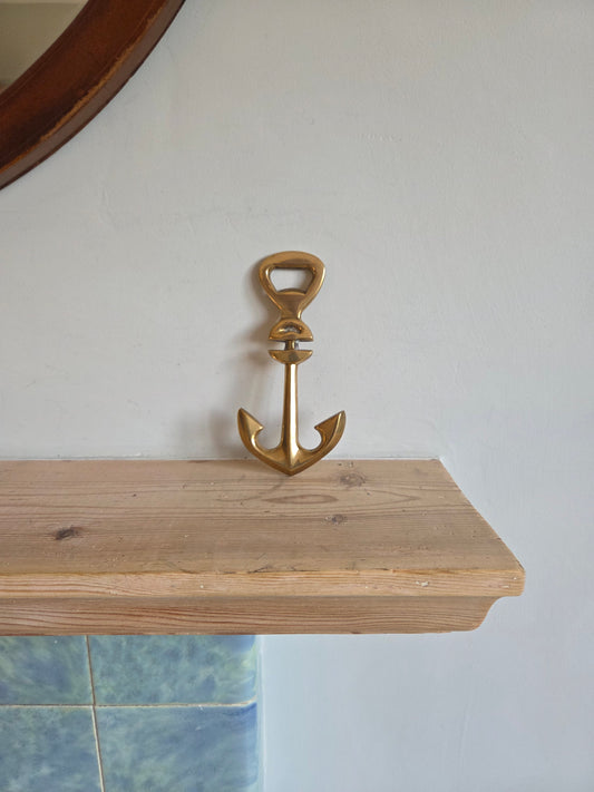 Brass Anchor Bottle Opener