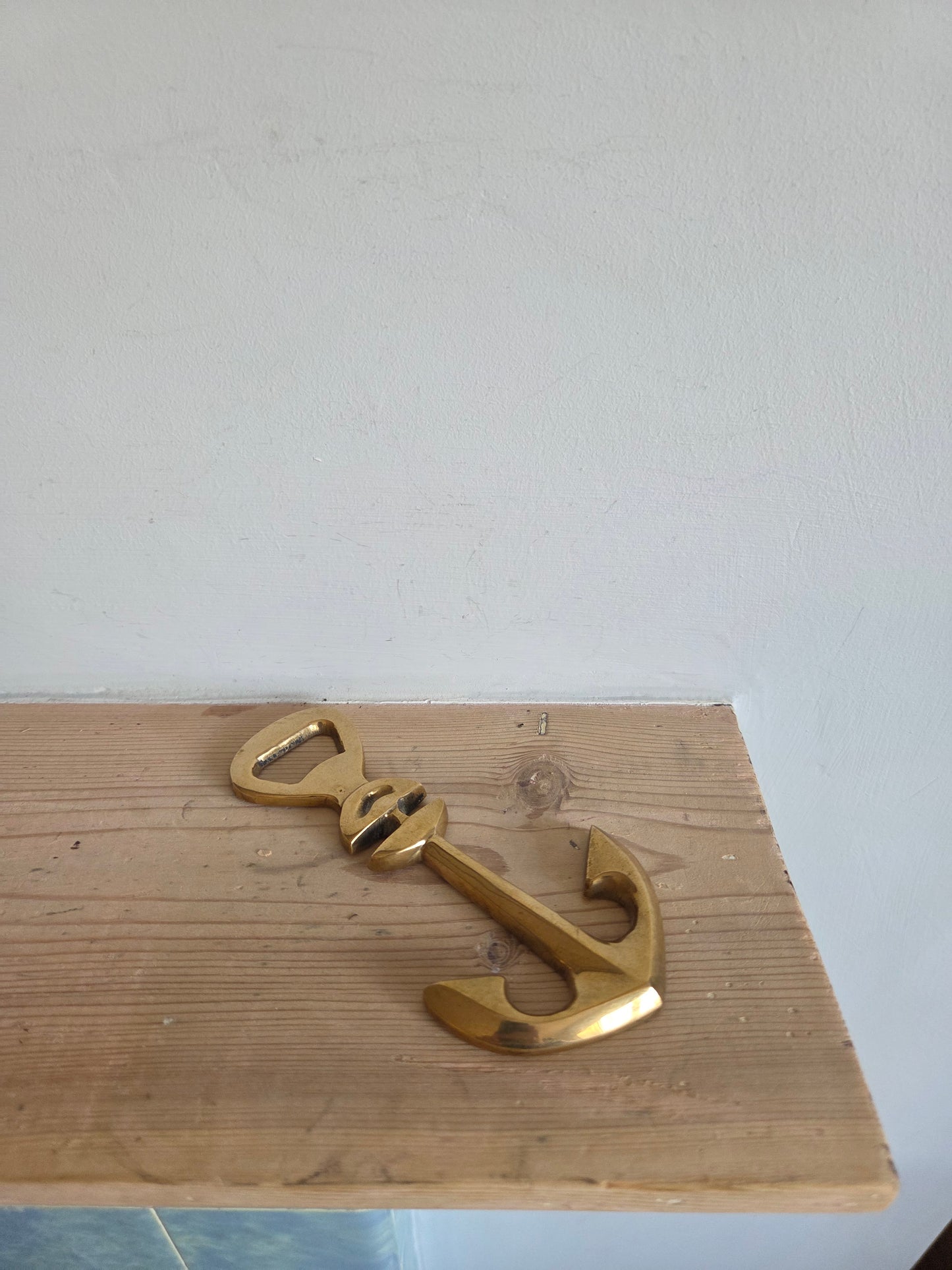 Brass Anchor Bottle Opener