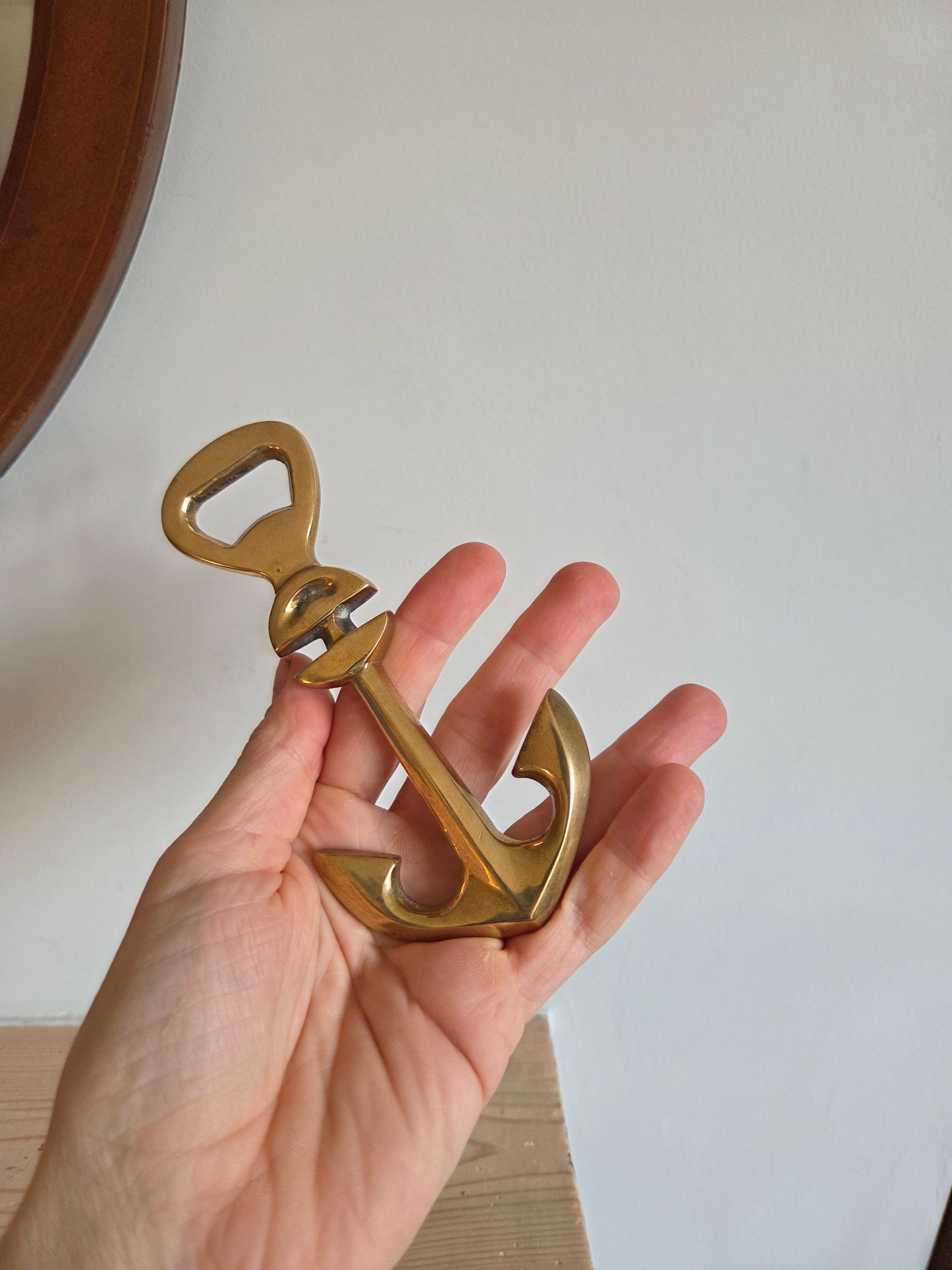 Brass Anchor Bottle Opener