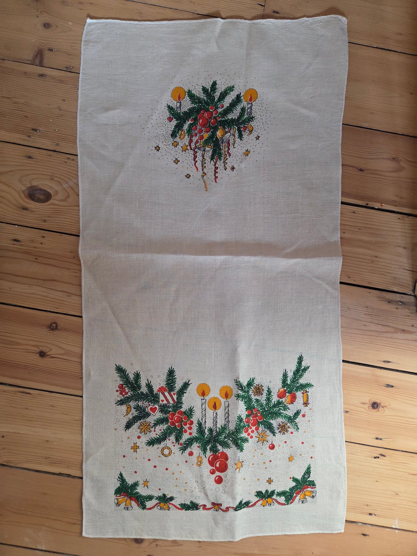 Swedish Linen Christmas Cloth