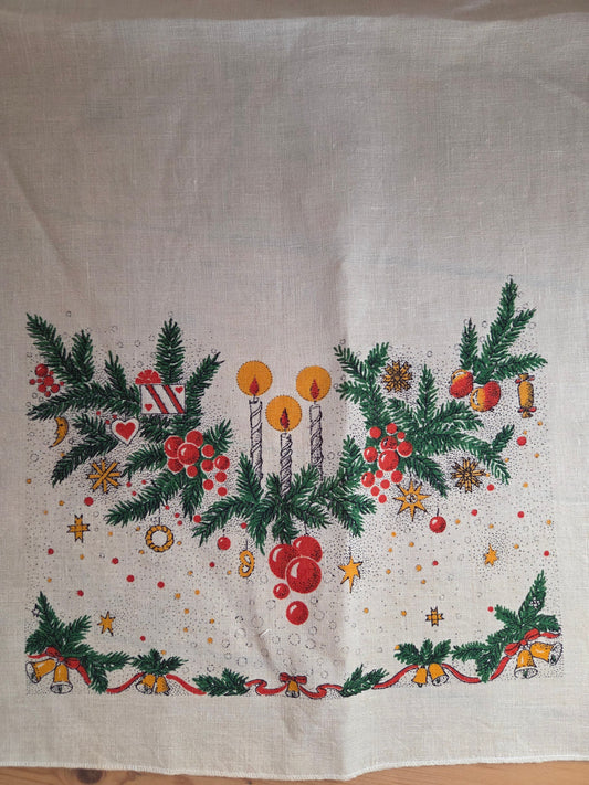 Swedish Linen Christmas Cloth