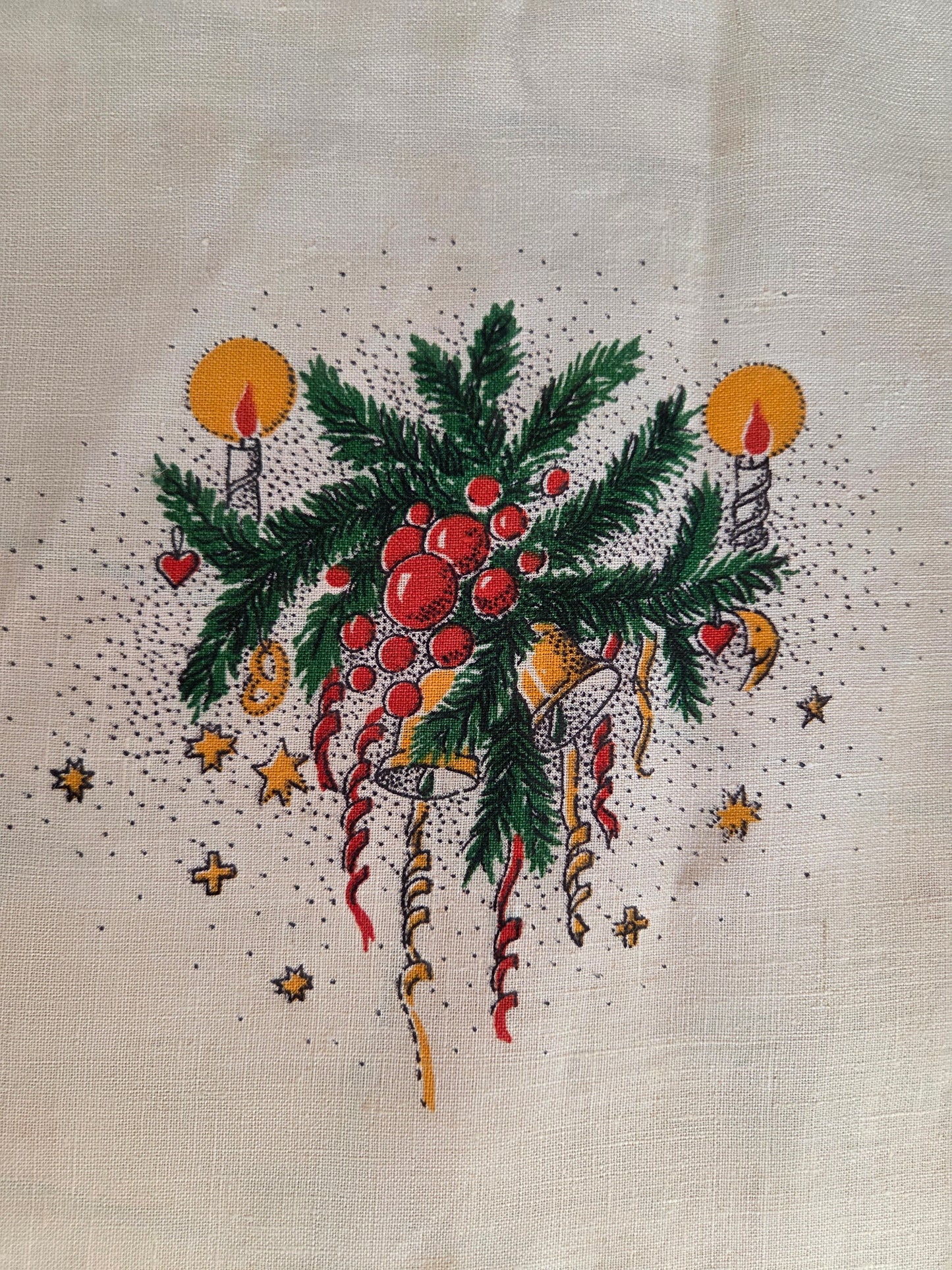 Swedish Linen Christmas Cloth